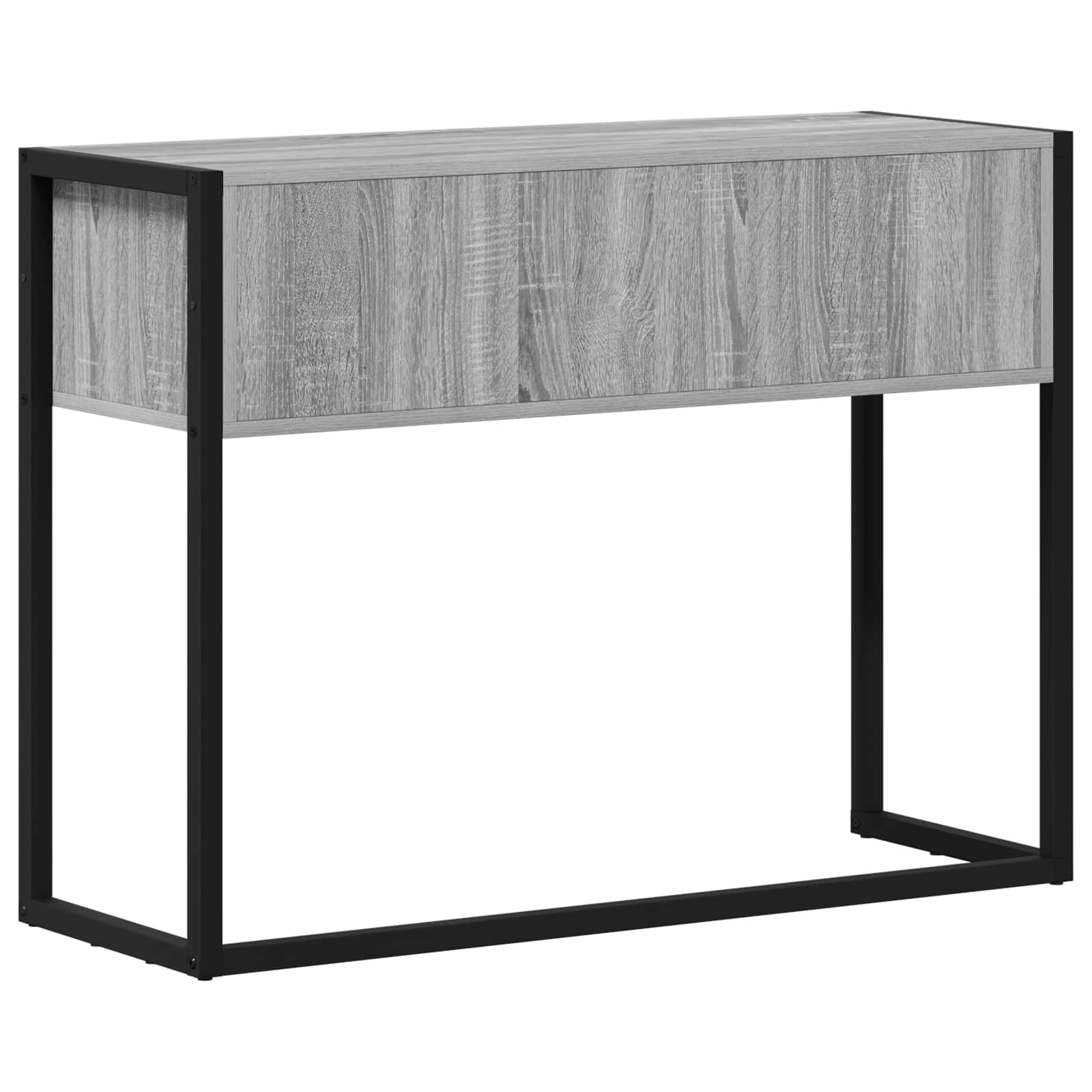Table d'appoint Gris Sonoma 100 x 36 x 75 cm Bois d'ingénierie - XIOS
