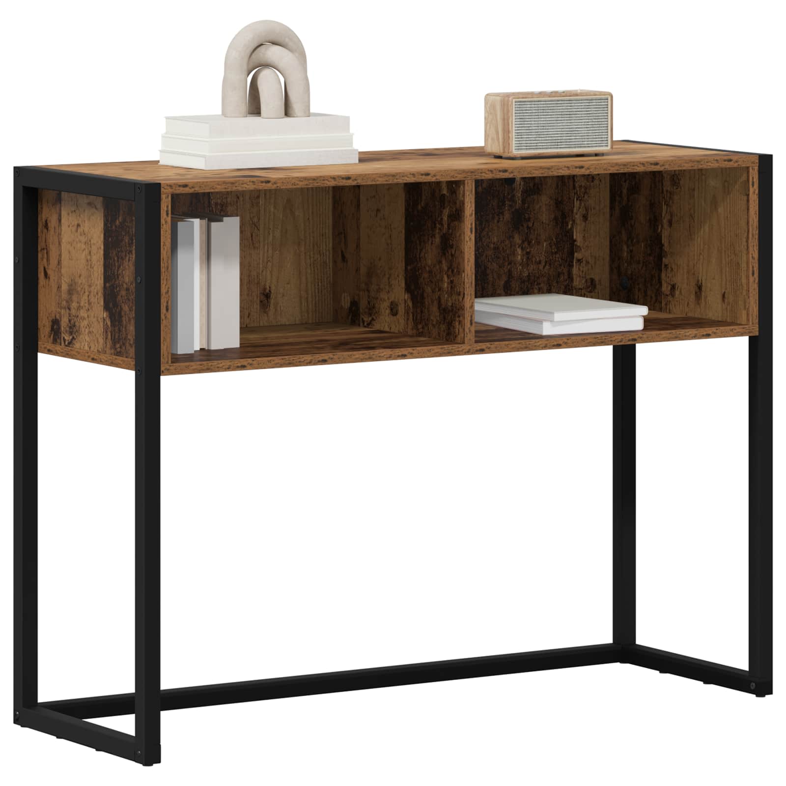 Table d'appoint Bois Ancien 100 x 36 x 75 cm Bois d'ingénierie - XIOS