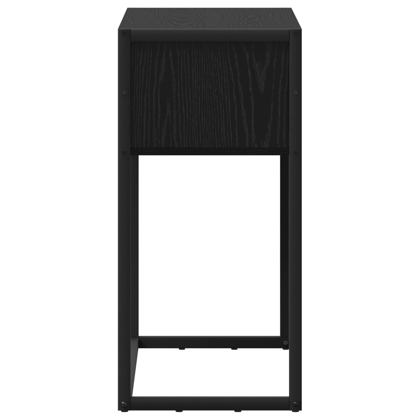 Table d'appoint Chêne noir 100 x 36 x 75 cm Bois d'ingénierie - XIOS