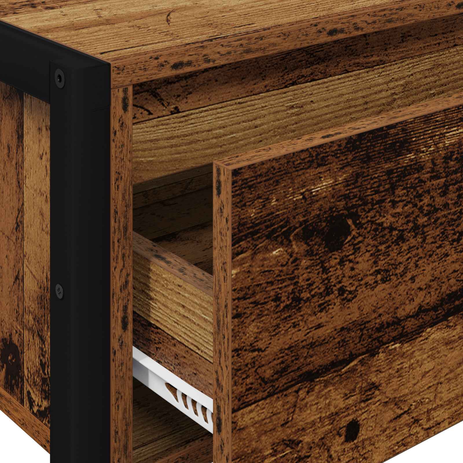 Table d'appoint Bois Ancien 100 x 36 x 75 cm Bois d'ingénierie - XIOS
