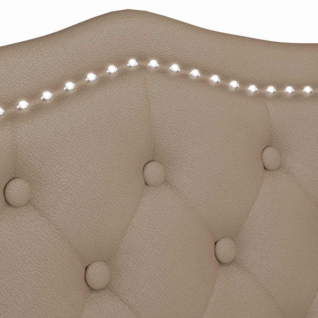 Banc Chesterfield Cappuccino 120,5 x 65 x 75 cm Simili cuir - XIOS