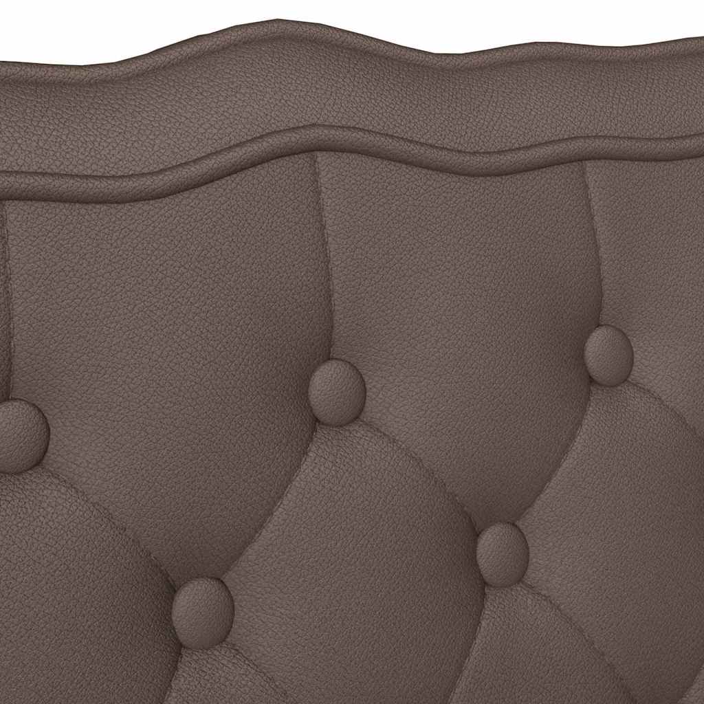 Banc Chesterfield Marron 119.5 x 64.5 x 75 cm Cuir synthétique - XIOS