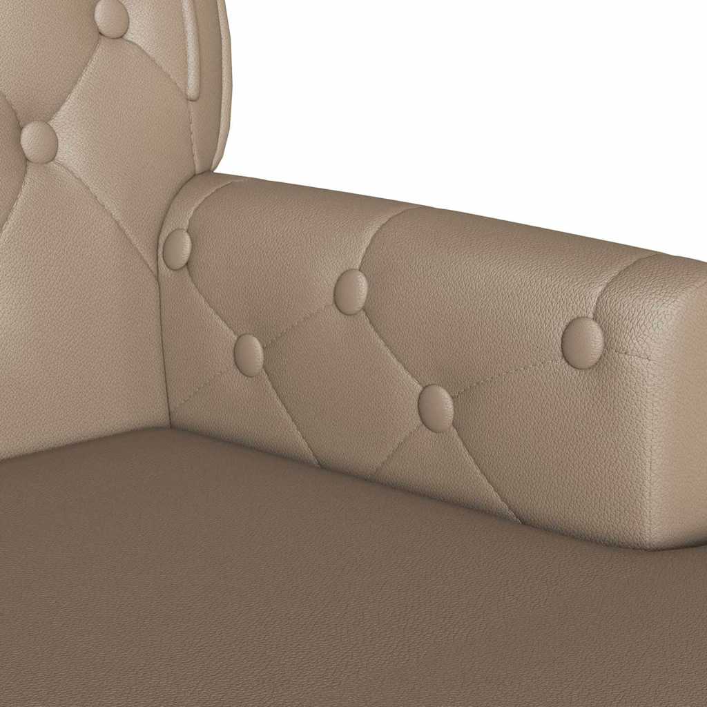 Banc Chesterfield Cappuccino 119.5 x 64.5 x 75 cm - XIOS
