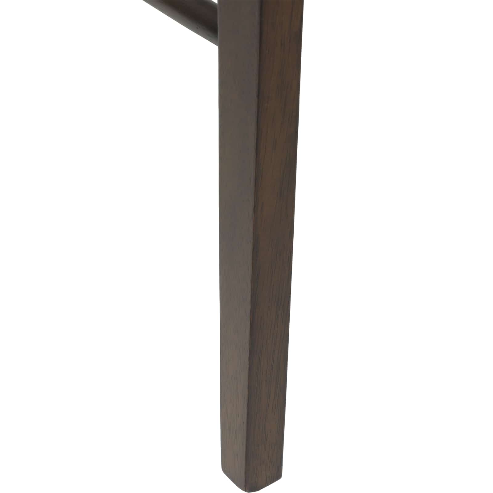 Chaise de salle à manger 2 pcs Marron foncé et Noir - XIOS