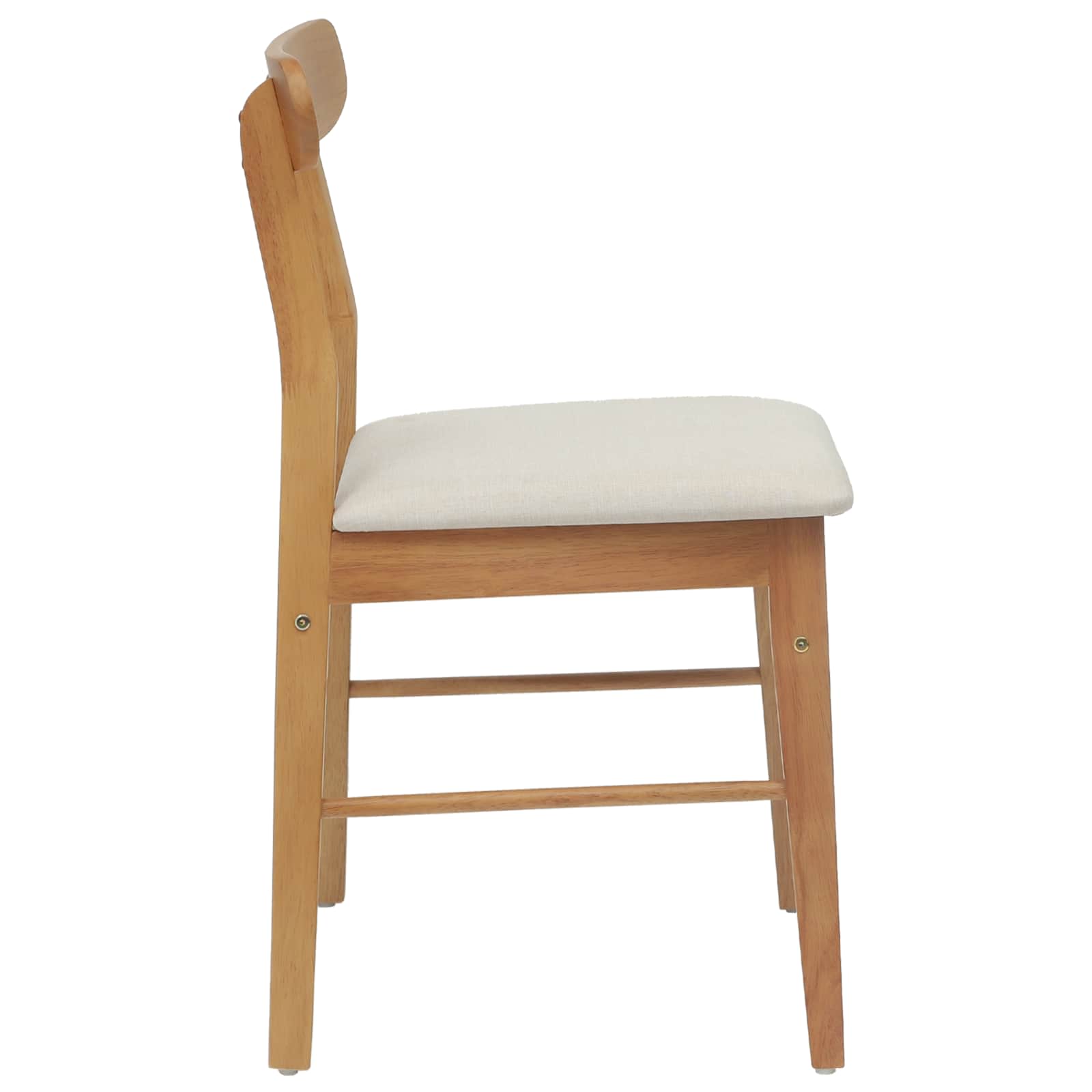 Chaise de salle à manger 2 pcs Naturel et clair - XIOS