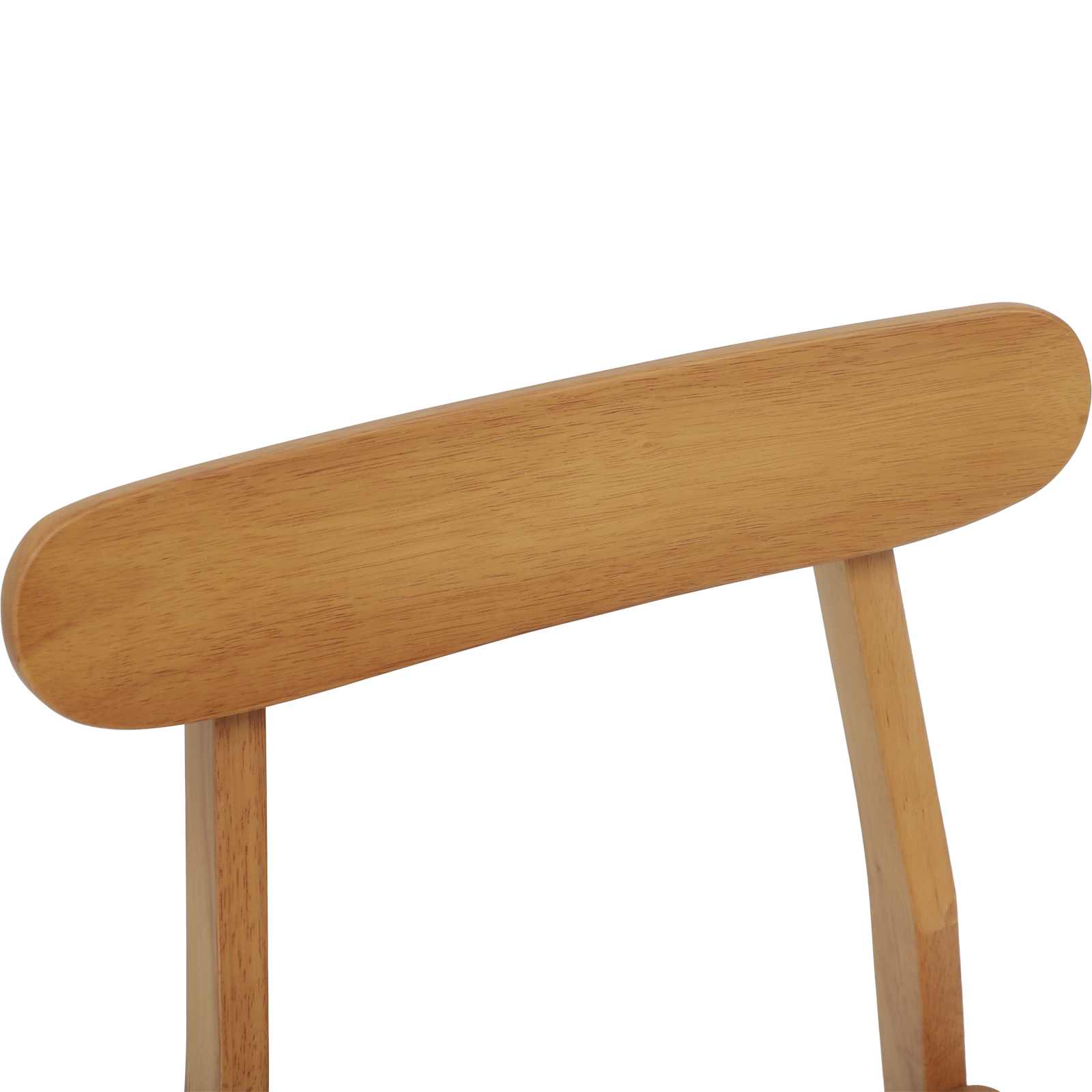 Chaise de salle à manger 2 pcs Naturel 43 x 44,5 x 77 cm - XIOS