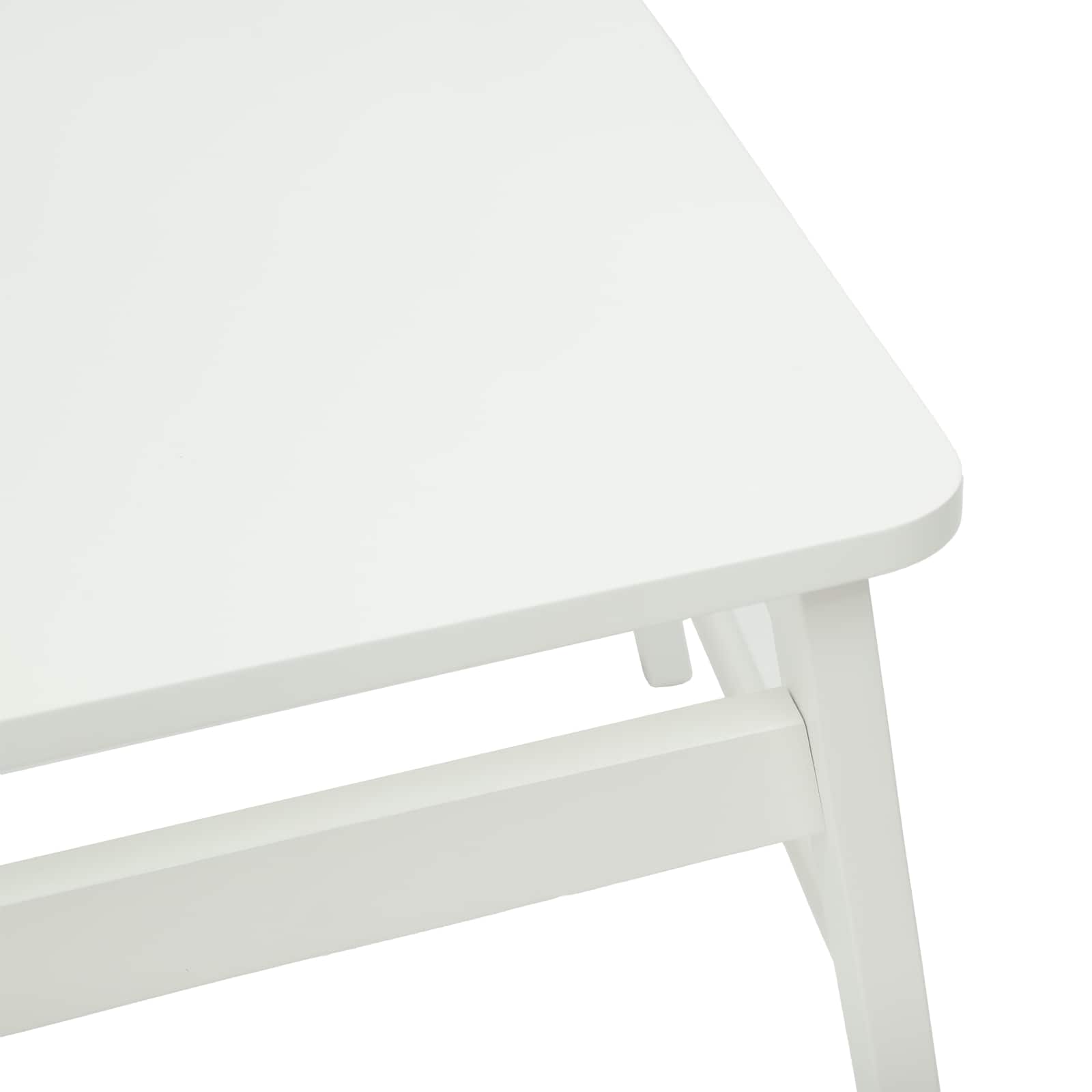 Chaise de salle à manger 2 pcs Blanc 43 x 44,5 x 77 cm - XIOS