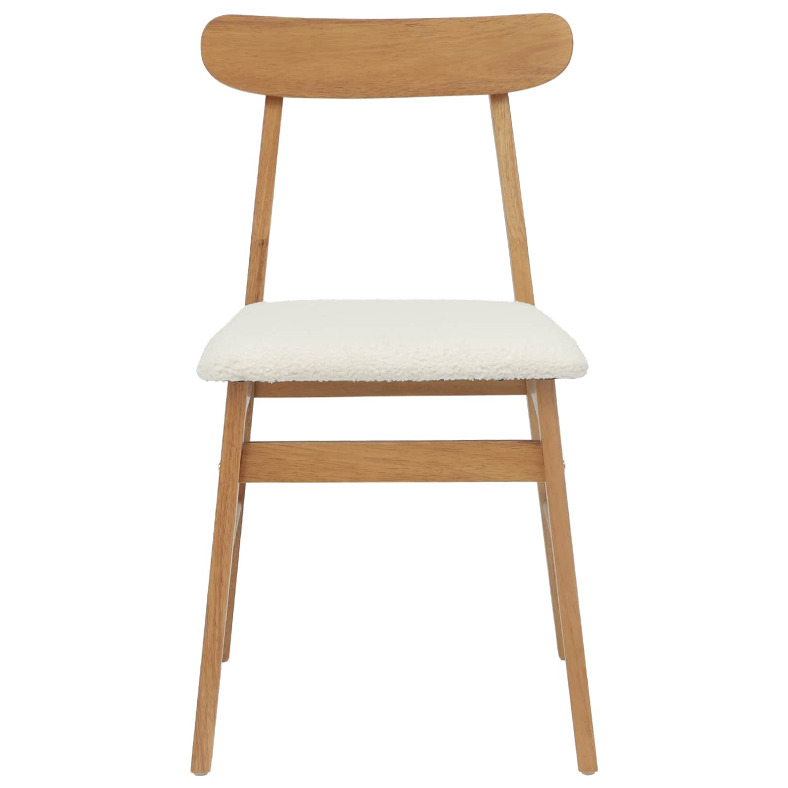 Chaise de salle à manger 2 pcs Naturel et clair - XIOS
