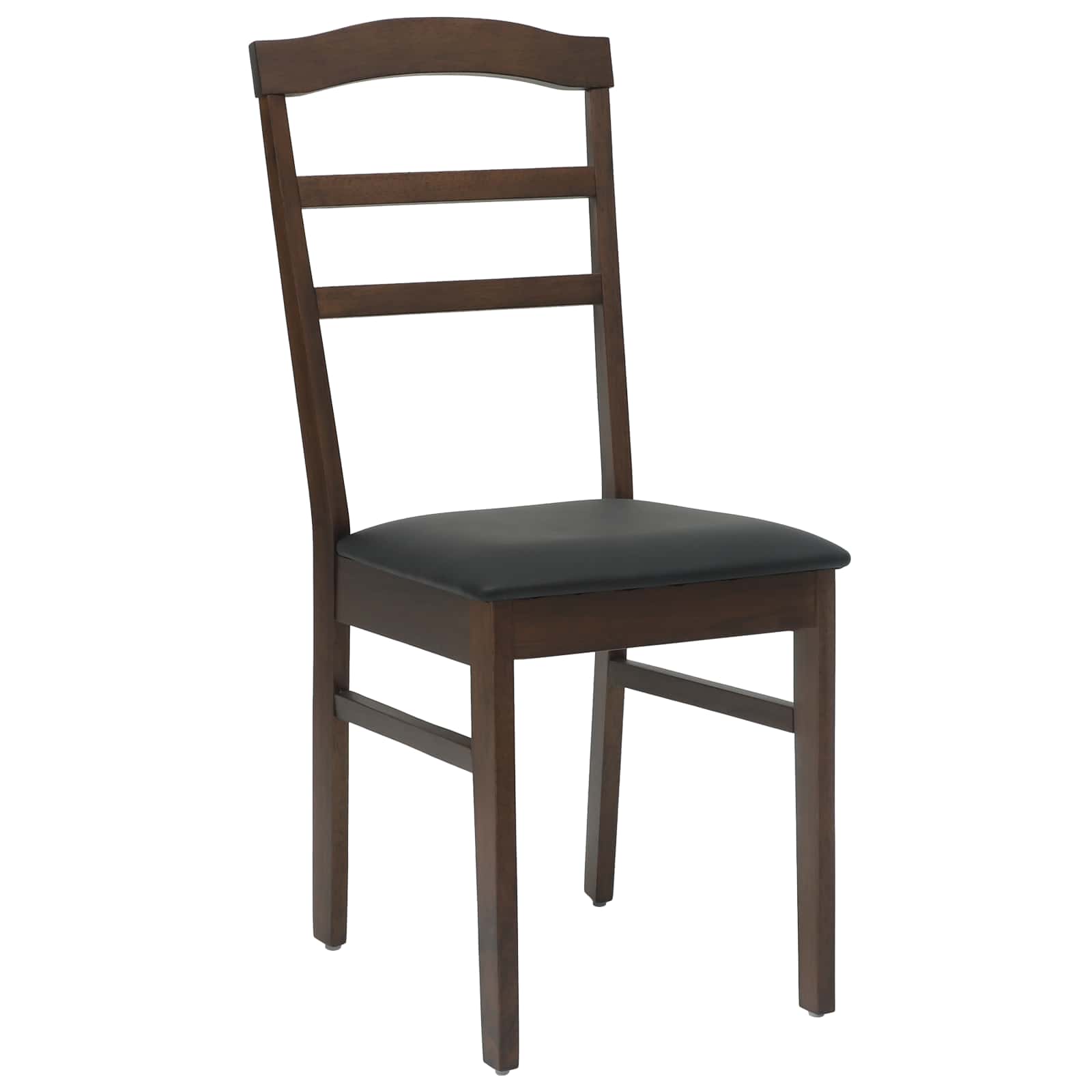 Chaise de salle à manger 2 pcs Marron clair et noir - XIOS