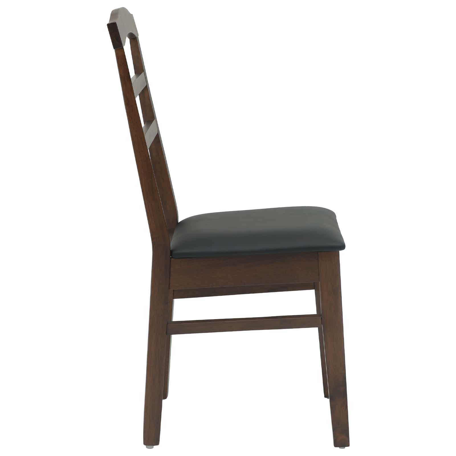 Chaise de salle à manger 2 pcs Marron clair et noir - XIOS