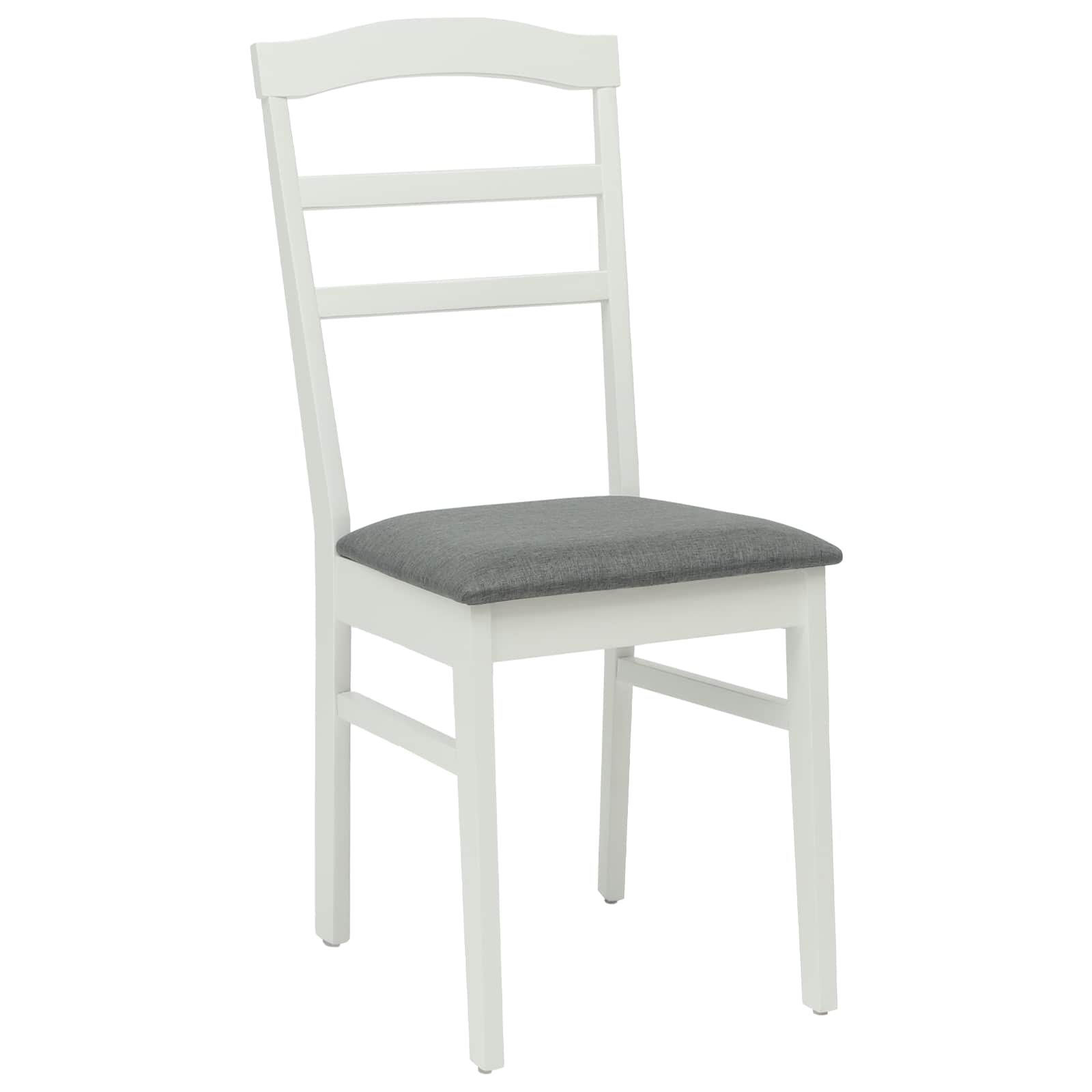 Chaise de salle à manger 2 pcs Blanc et Gris - XIOS