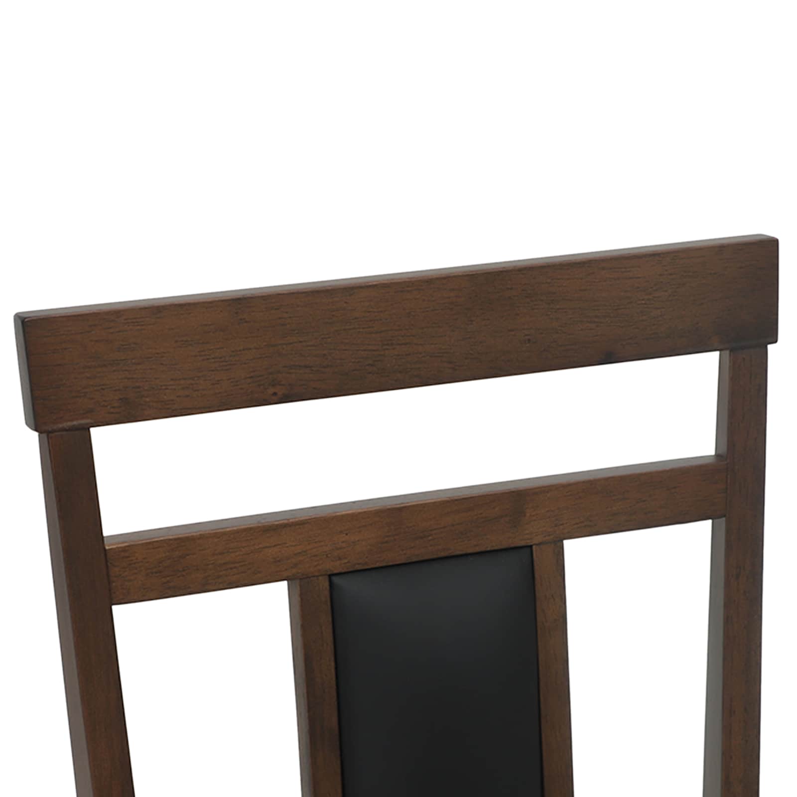 Chaise de salle à manger 2 pcs Marron clair et noir - XIOS