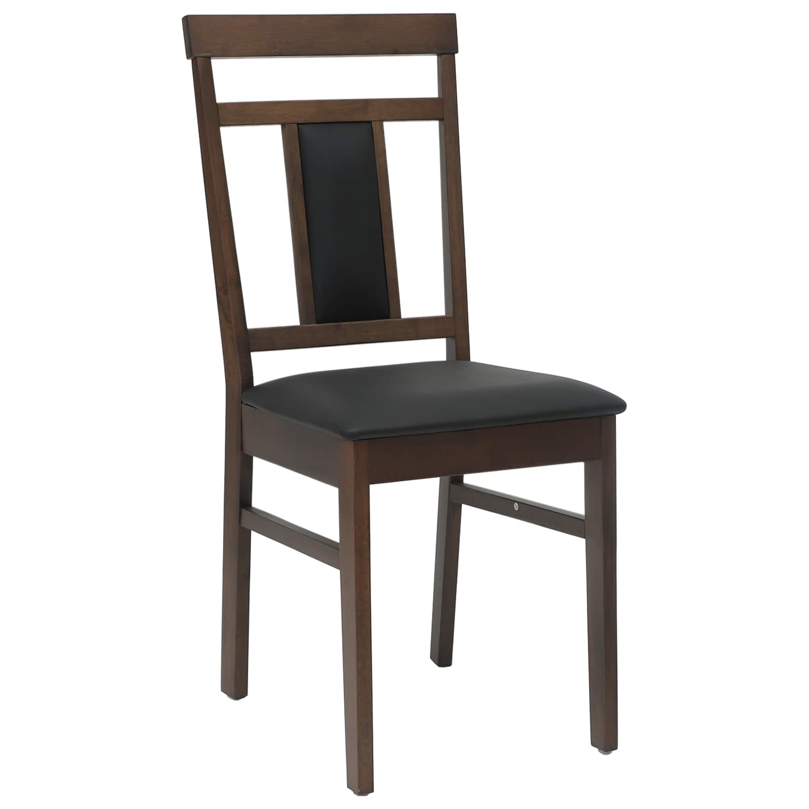 Chaise de salle à manger 2 pcs Marron clair et noir - XIOS