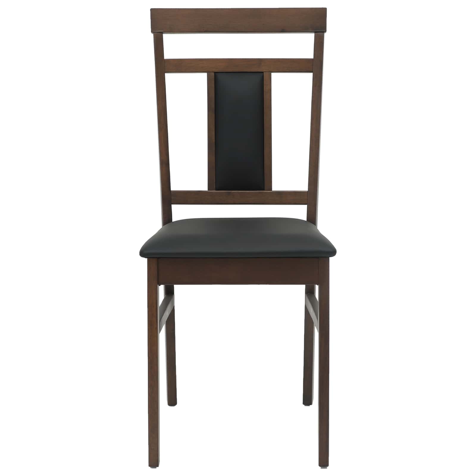 Chaise de salle à manger 2 pcs Marron clair et noir - XIOS