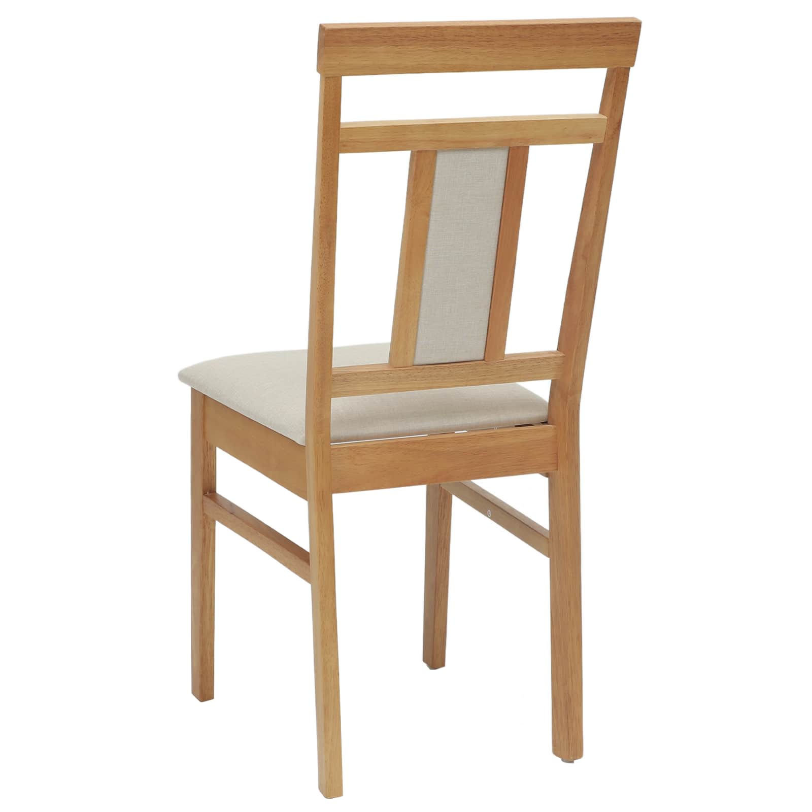 Chaise de salle à manger 2 pcs Naturel et clair - XIOS
