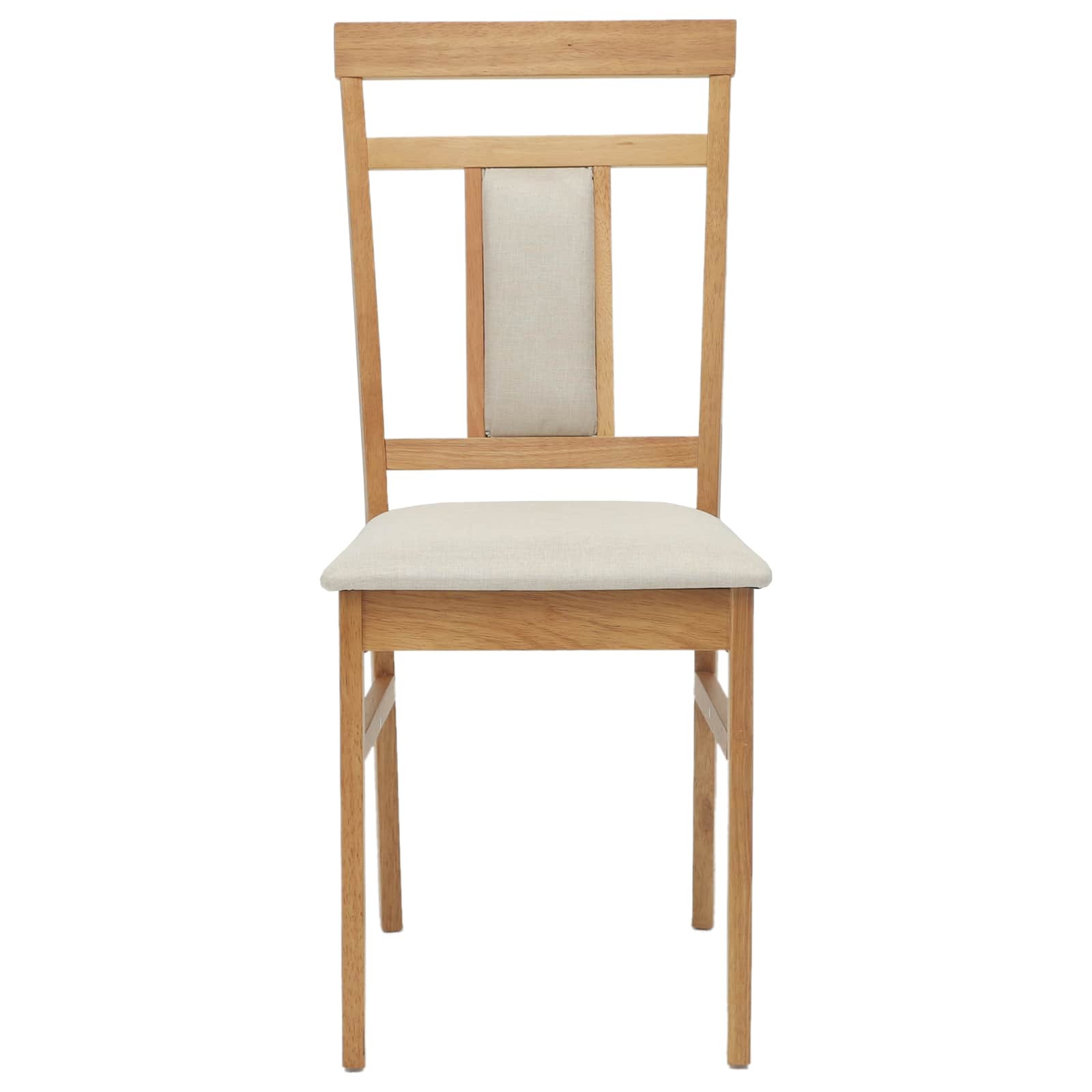 Chaise de salle à manger 2 pcs Naturel et clair - XIOS