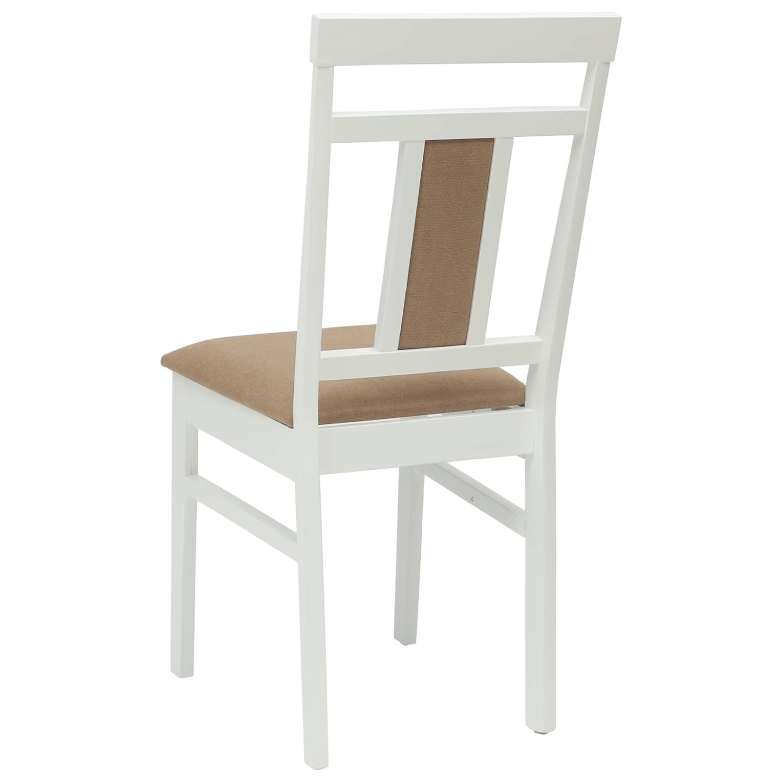 Chaise de salle à manger 2 pcs Blanc et marron - XIOS