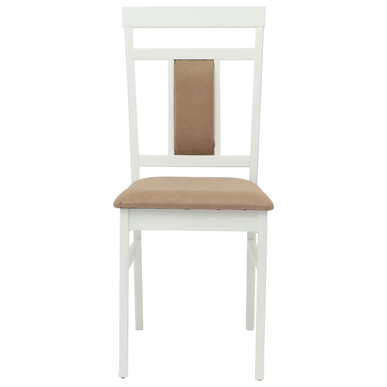 Chaise de salle à manger 2 pcs Blanc et marron - XIOS