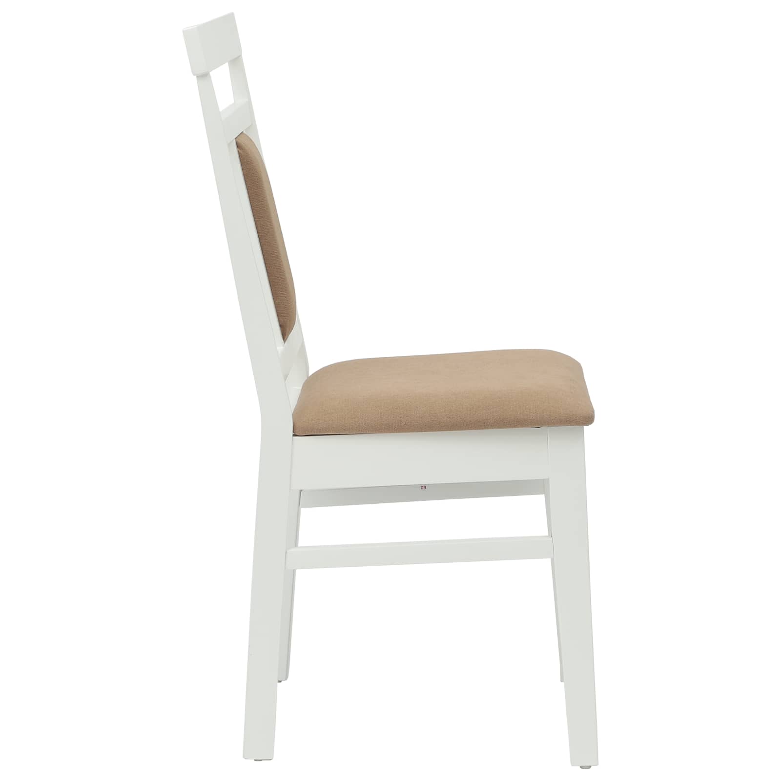 Chaise de salle à manger 2 pcs Blanc et marron - XIOS