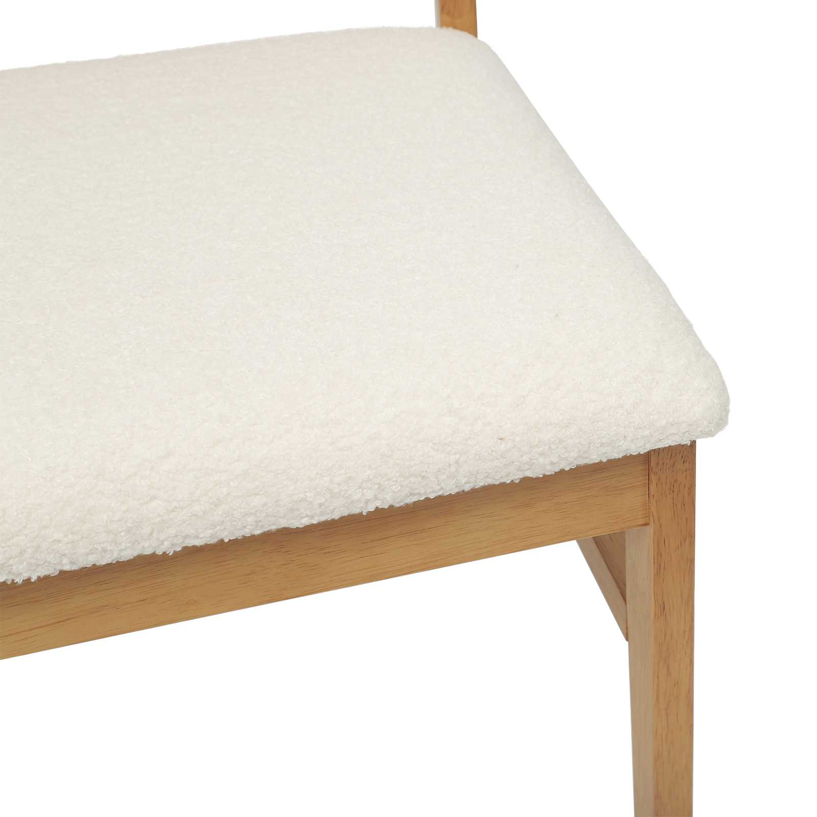 Chaise de salle à manger 2 pcs Naturel et clair - XIOS