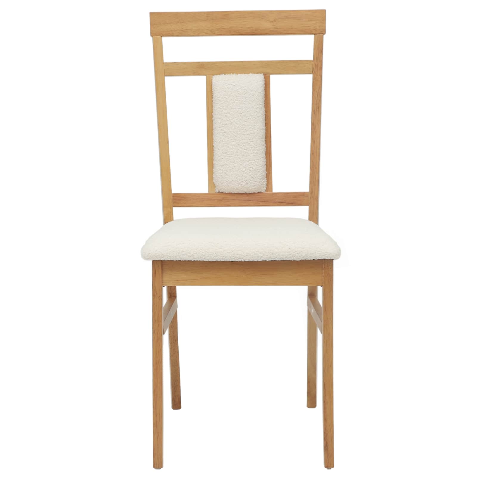 Chaise de salle à manger 2 pcs Naturel et clair - XIOS