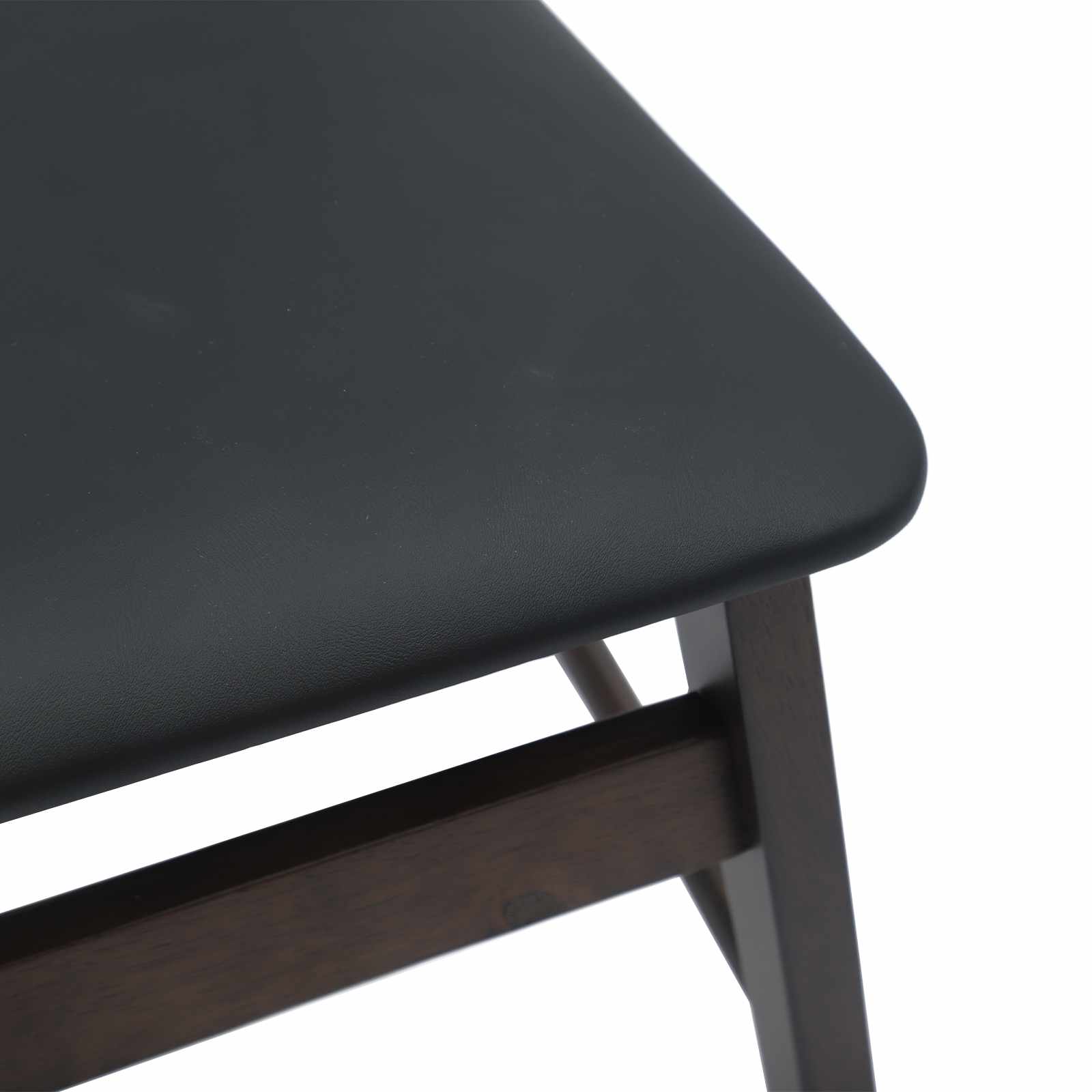 Chaise de salle à manger 2 pcs Marron clair et noir - XIOS