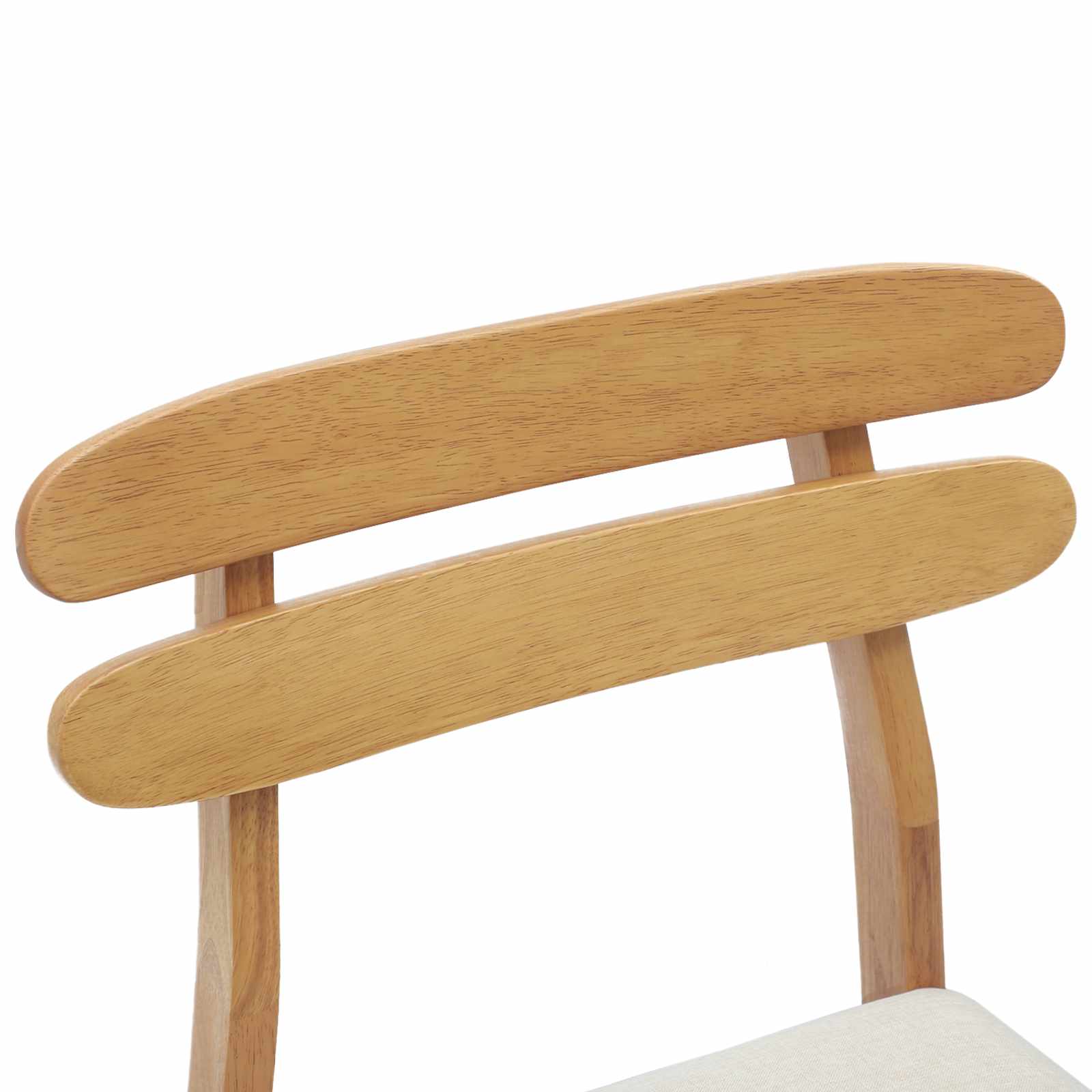 Chaise de salle à manger 2 pcs Naturel et clair - XIOS