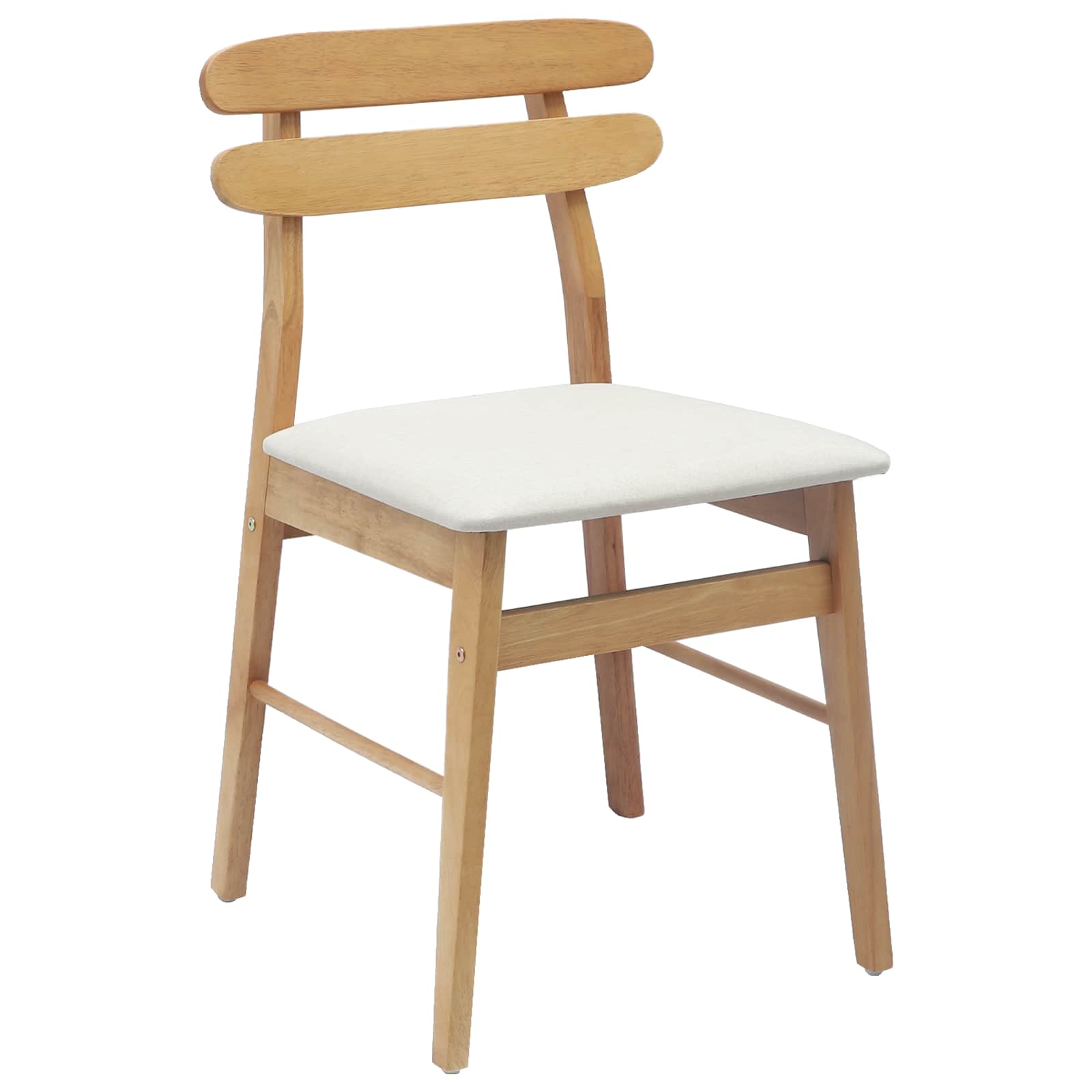 Chaise de salle à manger 2 pcs Naturel et clair - XIOS