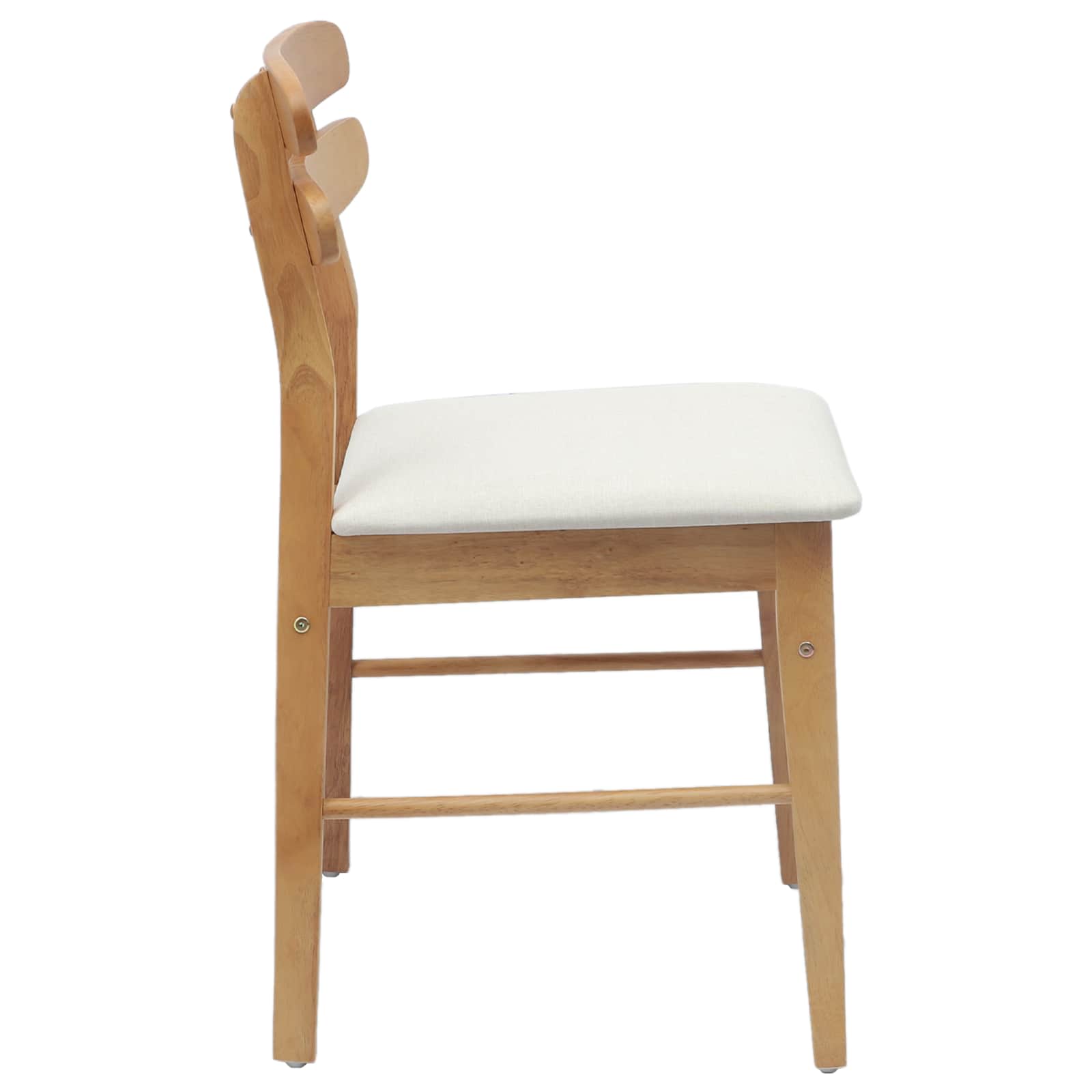 Chaise de salle à manger 2 pcs Naturel et clair - XIOS