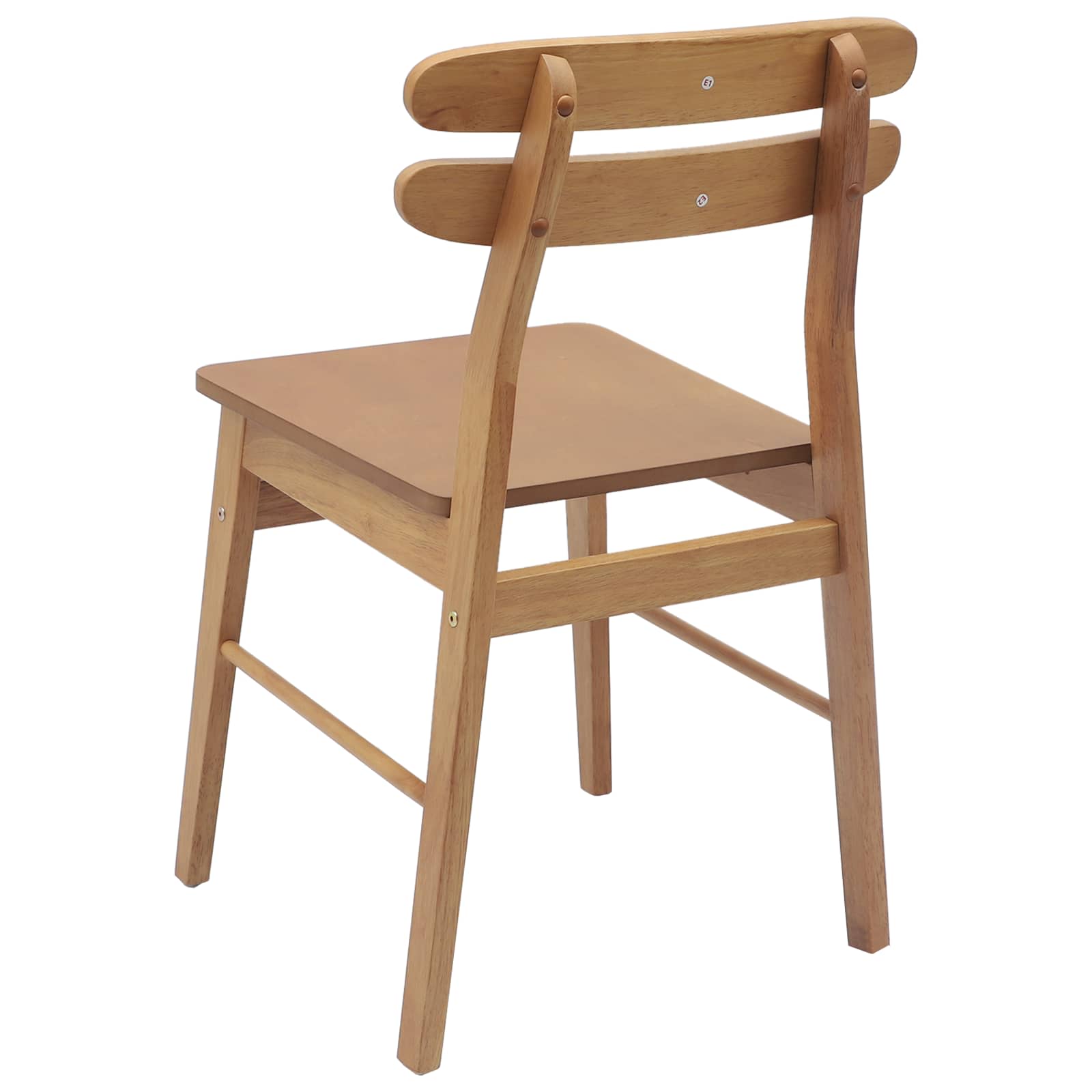Chaise de salle à manger 2 pcs Naturel - XIOS