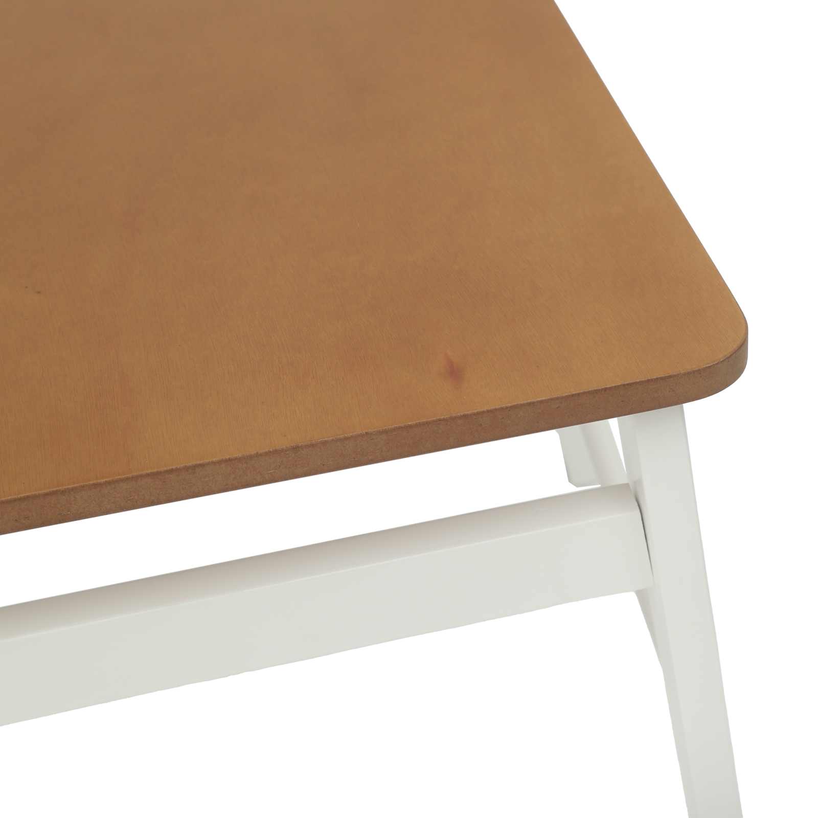 Chaise de salle à manger 2 pcs Blanc et Naturel - XIOS