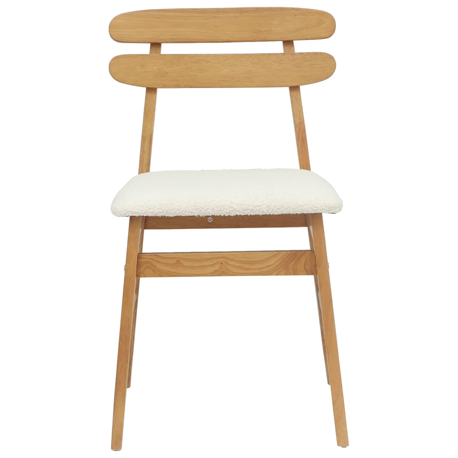 Chaise de salle à manger 2 pcs Naturel et clair - XIOS