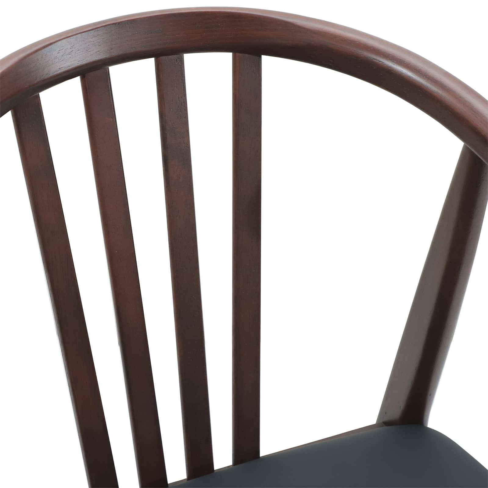 Chaise de salle à manger 2 pcs Marron clair et noir - XIOS