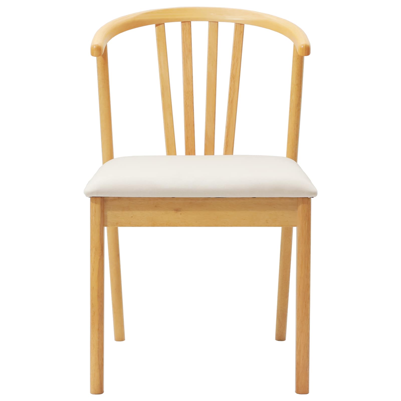 Chaise de salle à manger 2 pcs Naturel et clair - XIOS