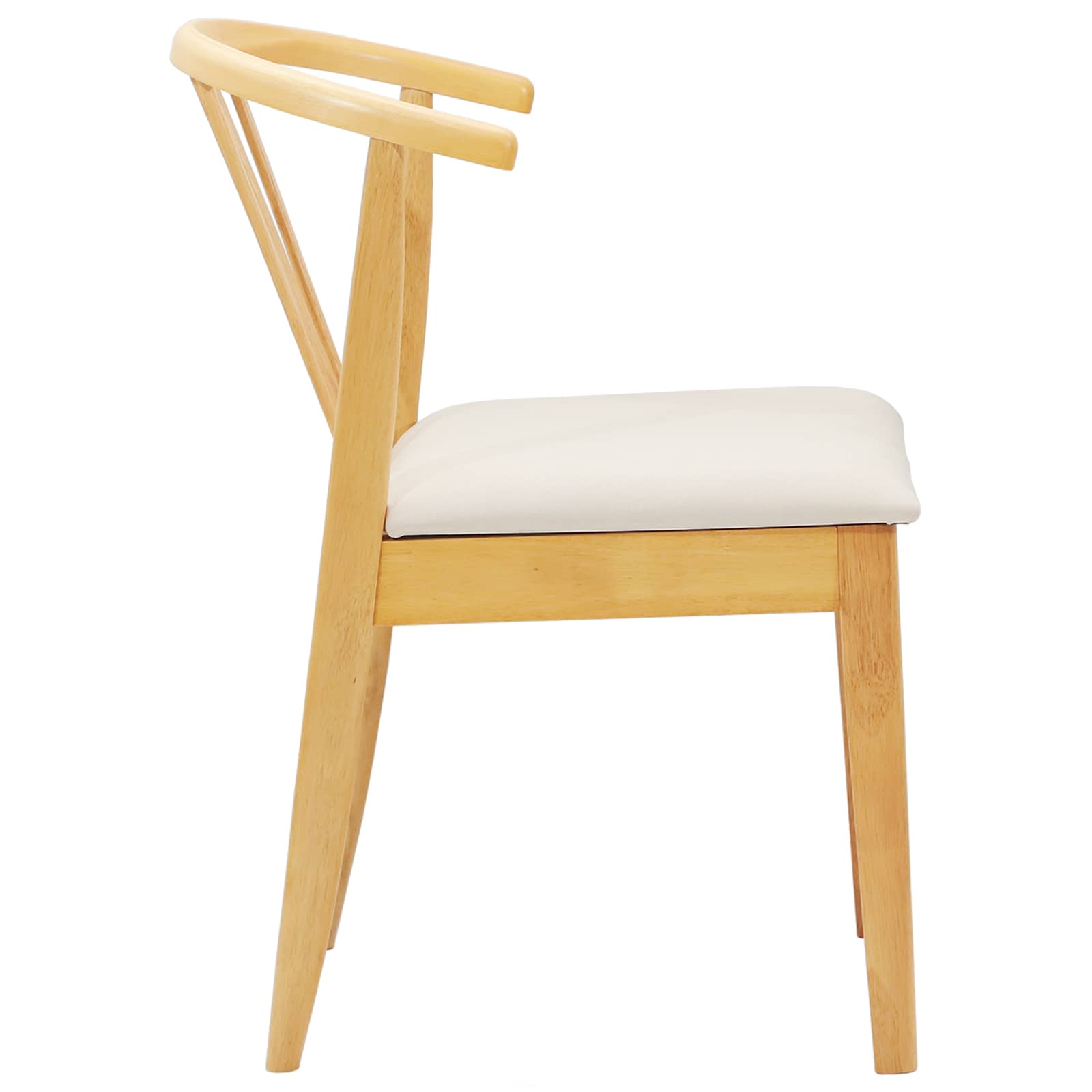 Chaise de salle à manger 2 pcs Naturel et clair - XIOS