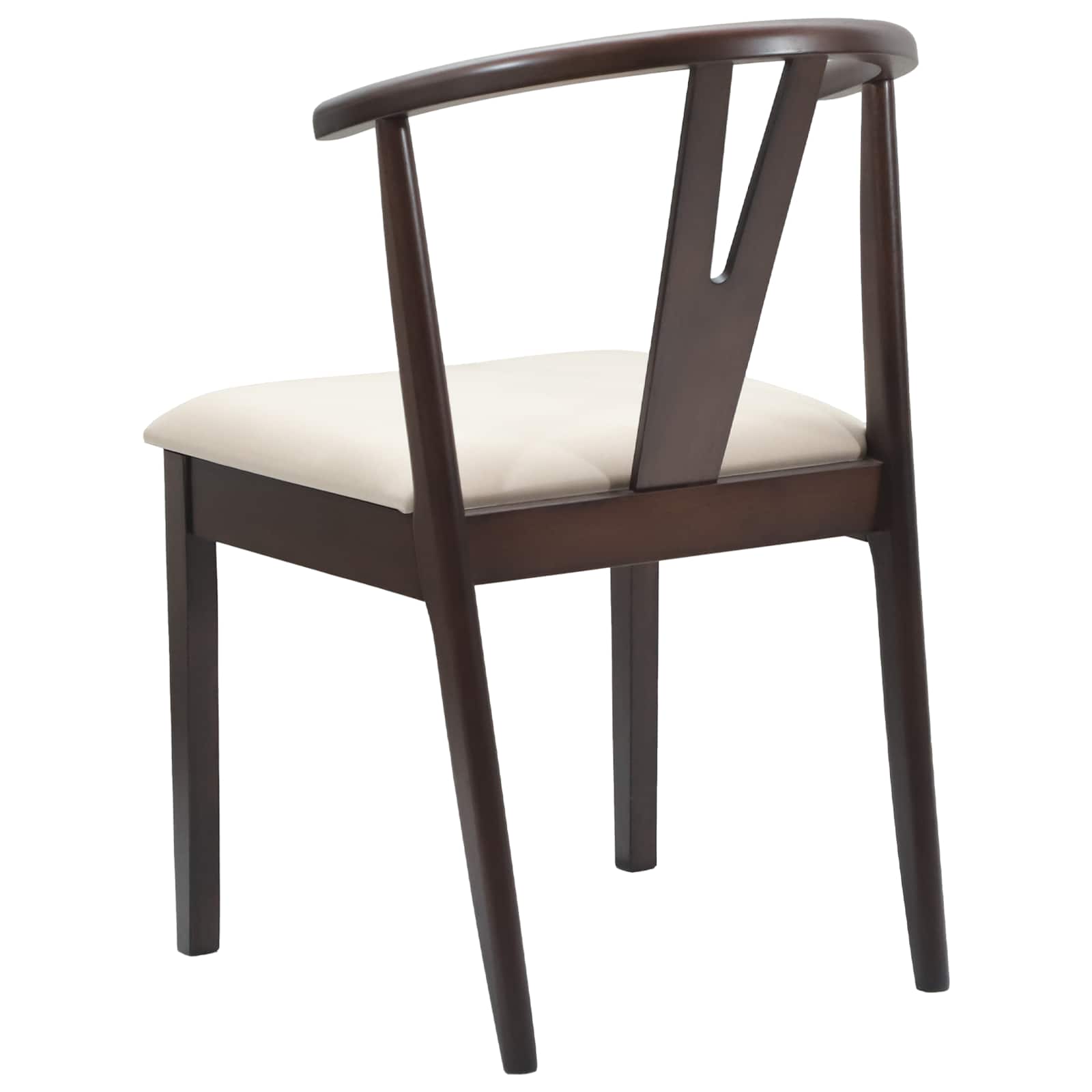 Chaise de salle à manger 2 pcs Marron clair et clair - XIOS
