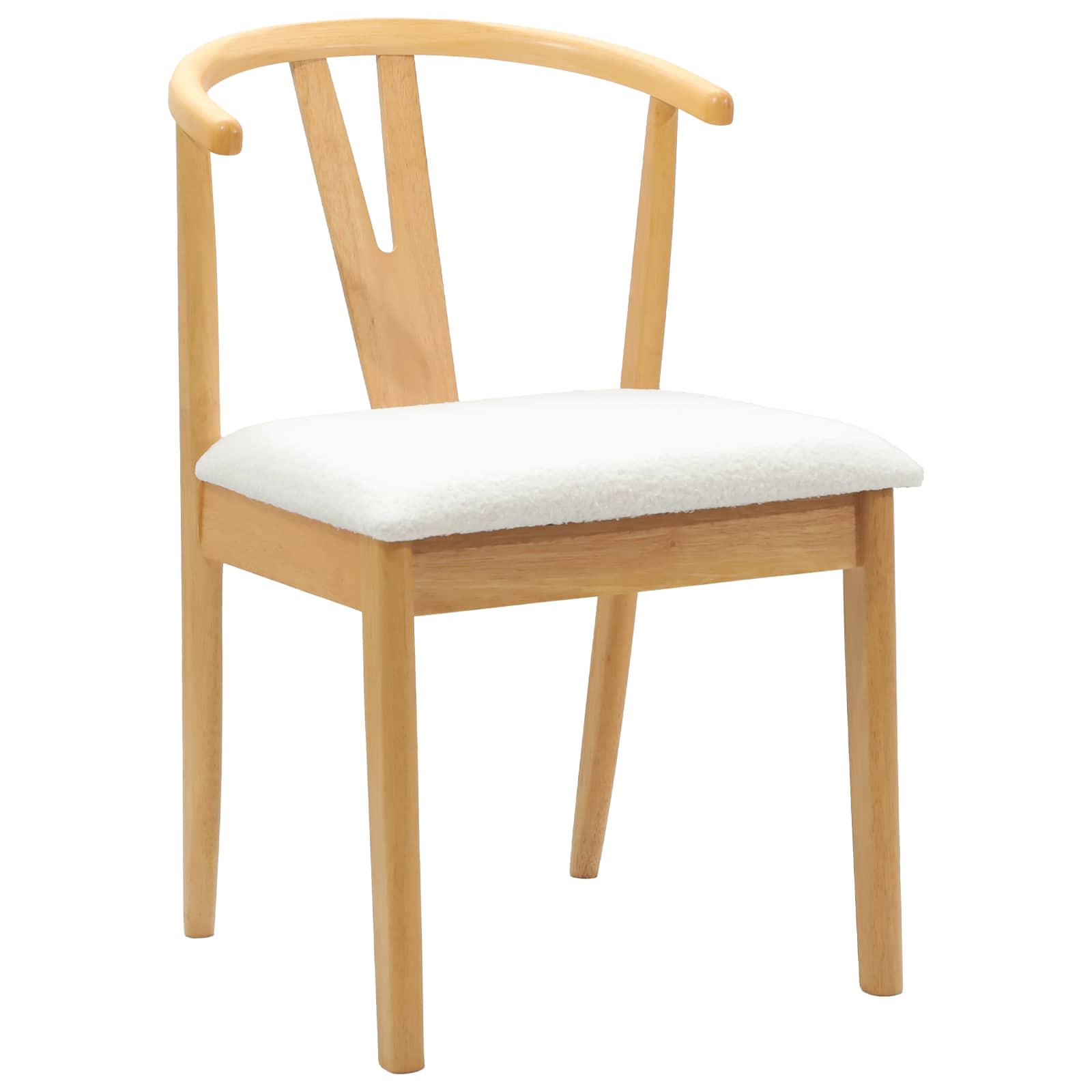 Chaise de salle à manger 2 pcs Naturel et clair - XIOS