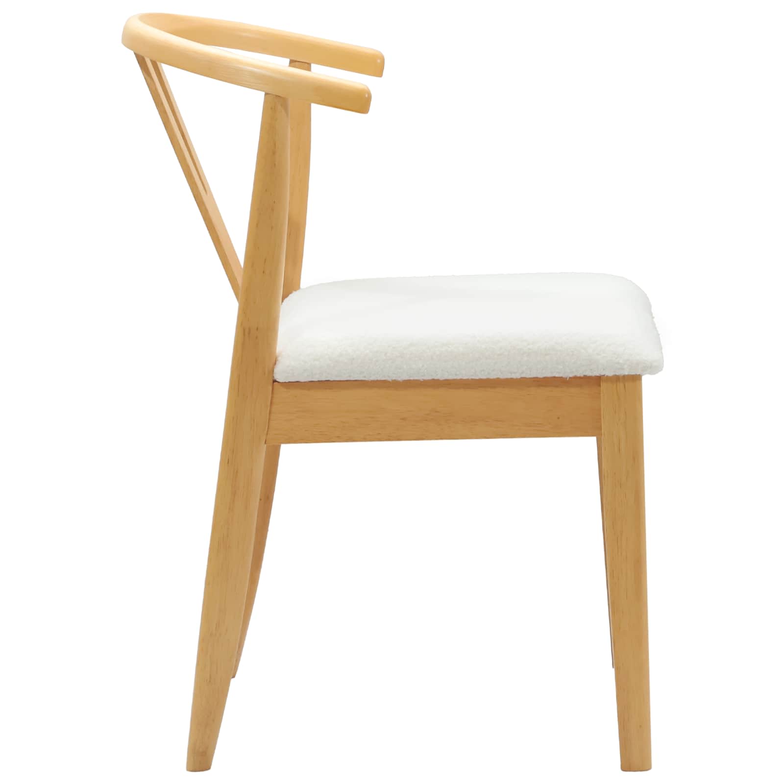 Chaise de salle à manger 2 pcs Naturel et clair - XIOS