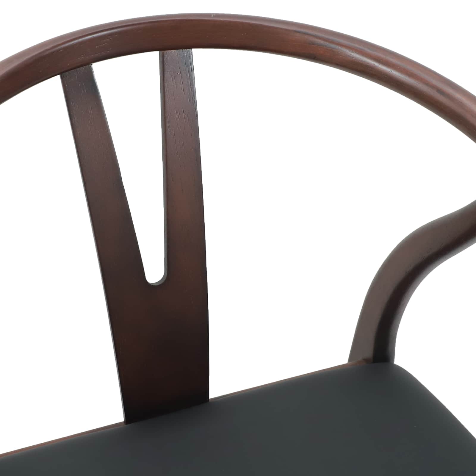 Chaise de salle à manger 2 pcs Marron clair et noir - XIOS