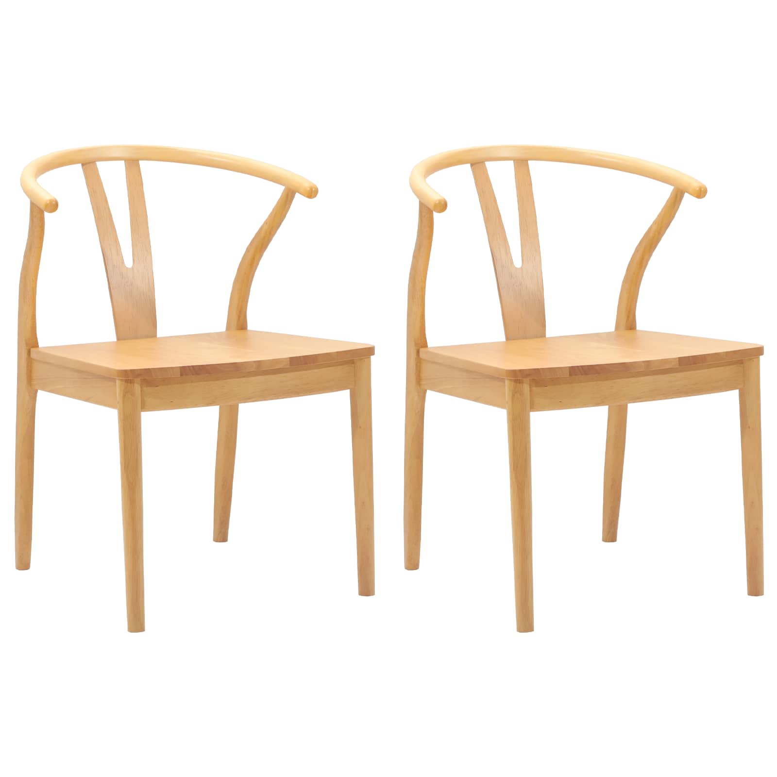 Chaise de salle à manger 2 pcs Naturel - XIOS