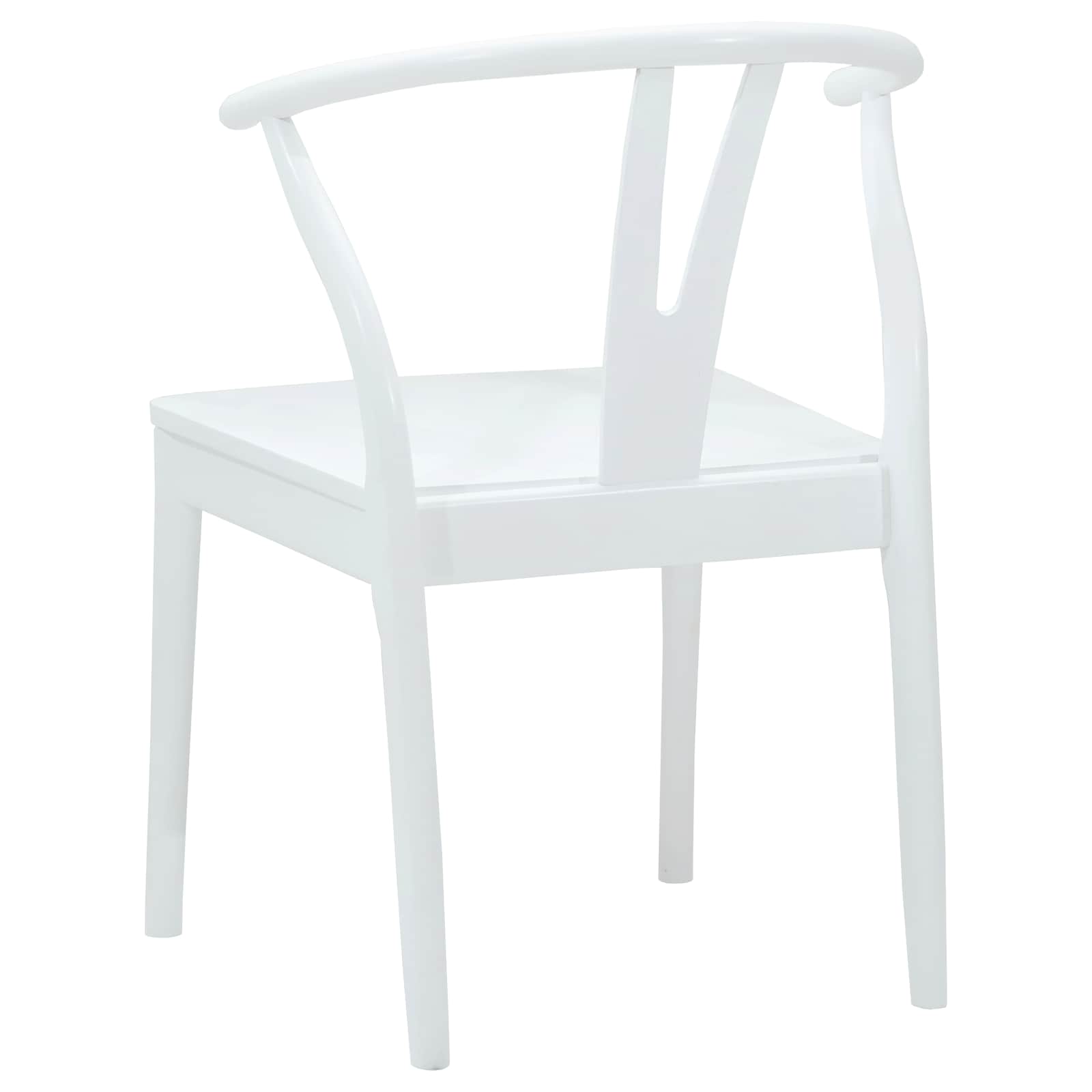 Chaise de salle à manger 2 pcs Blanc et Blanc - XIOS