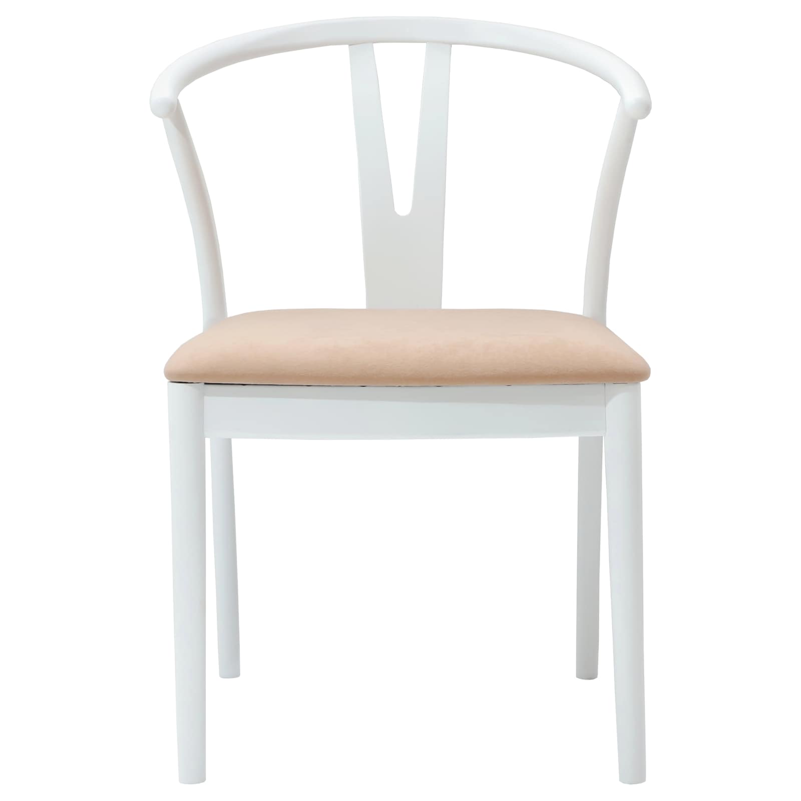 Chaise de salle à manger 2 pcs Blanc et marron - XIOS