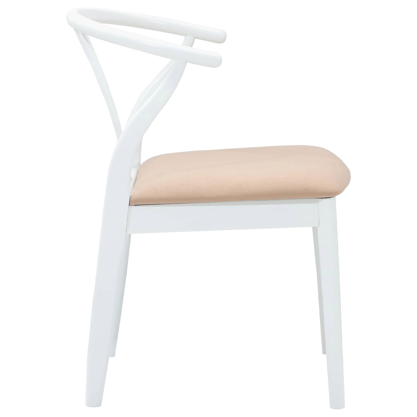 Chaise de salle à manger 2 pcs Blanc et marron - XIOS