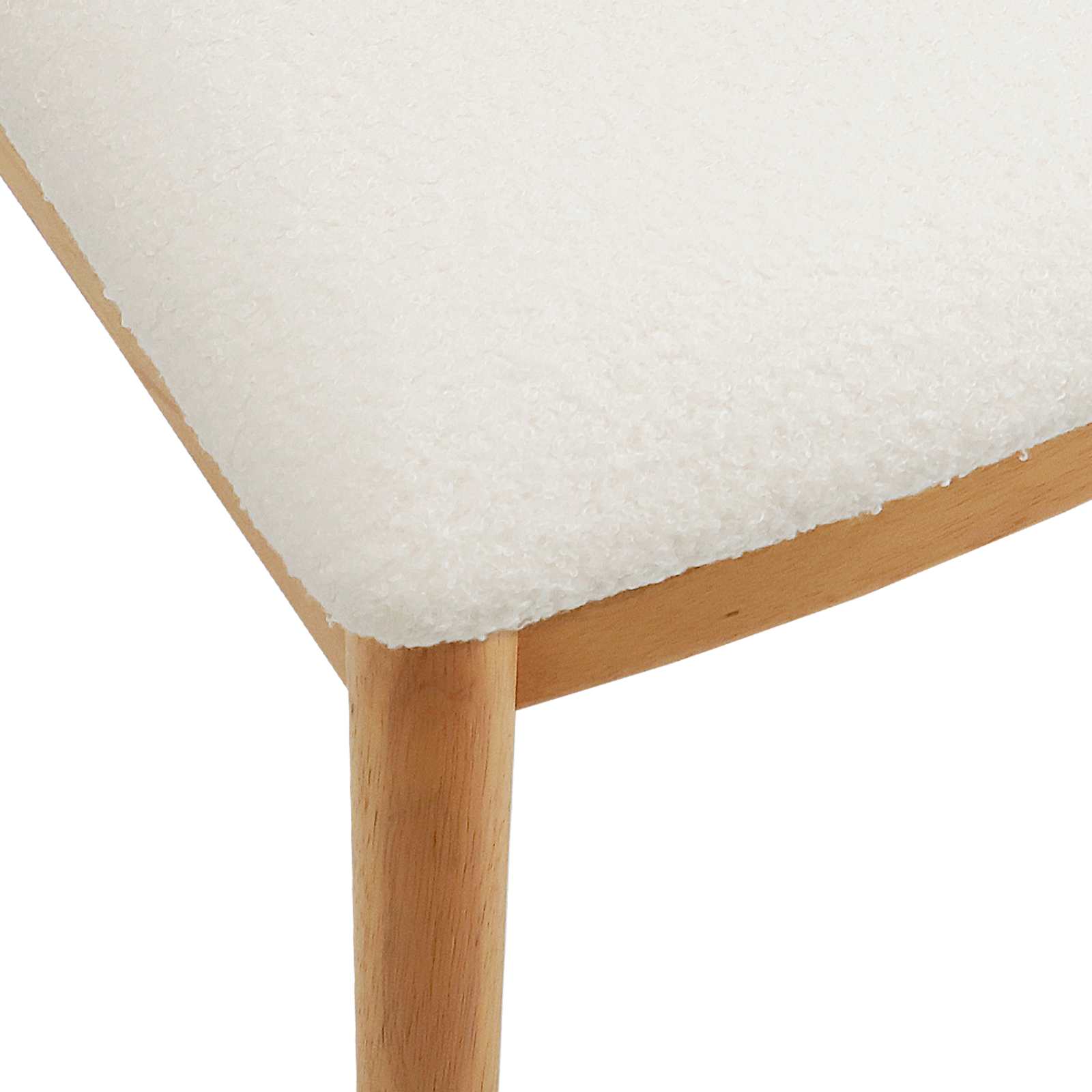 Chaise de salle à manger 2 pcs Naturel et clair - XIOS