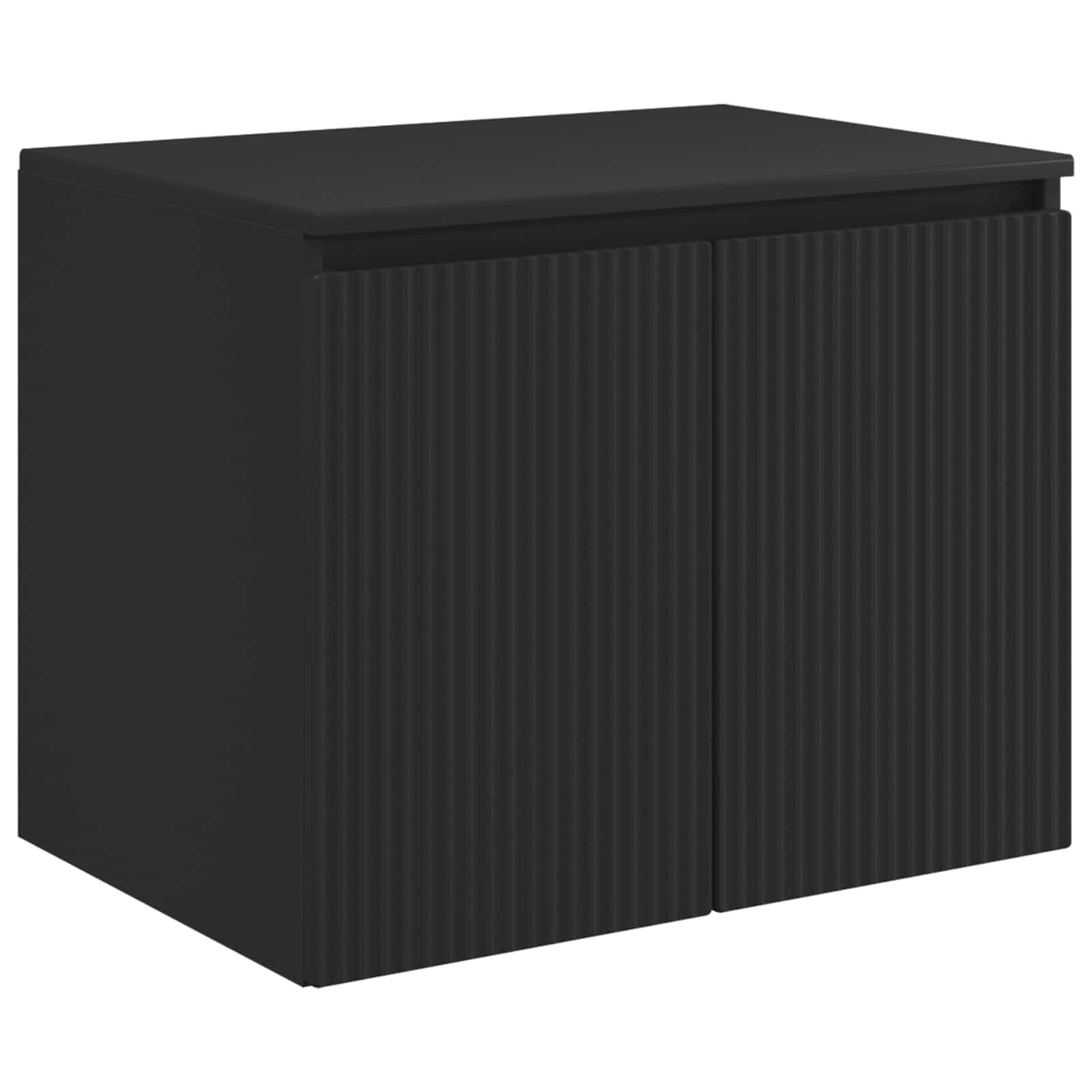Ensemble d'armoire de salle de bain 3 pc Noir
