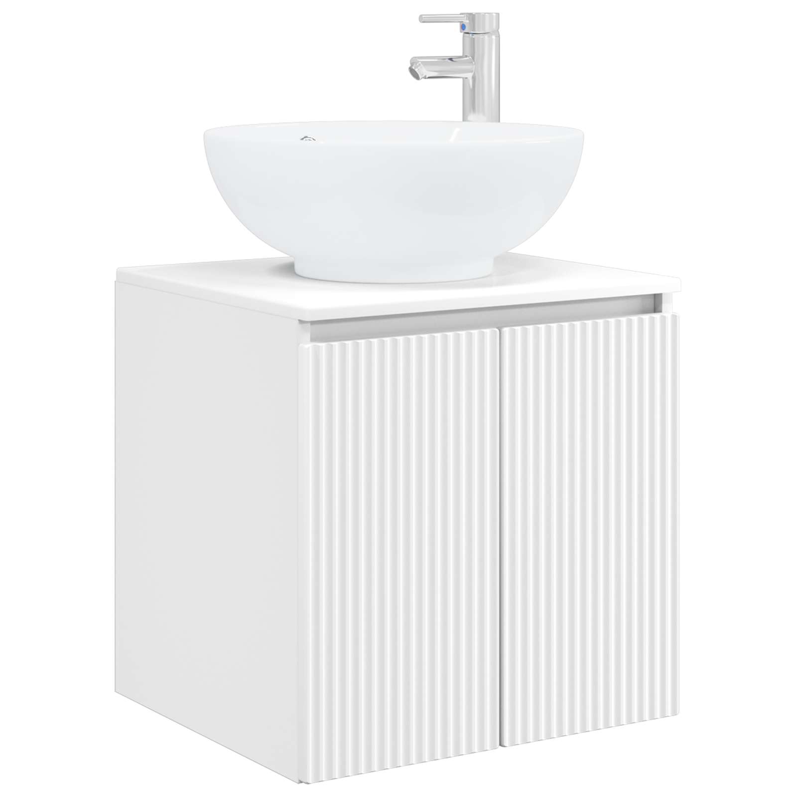 Ensemble d'armoire de salle de bain 3 pc Blanc