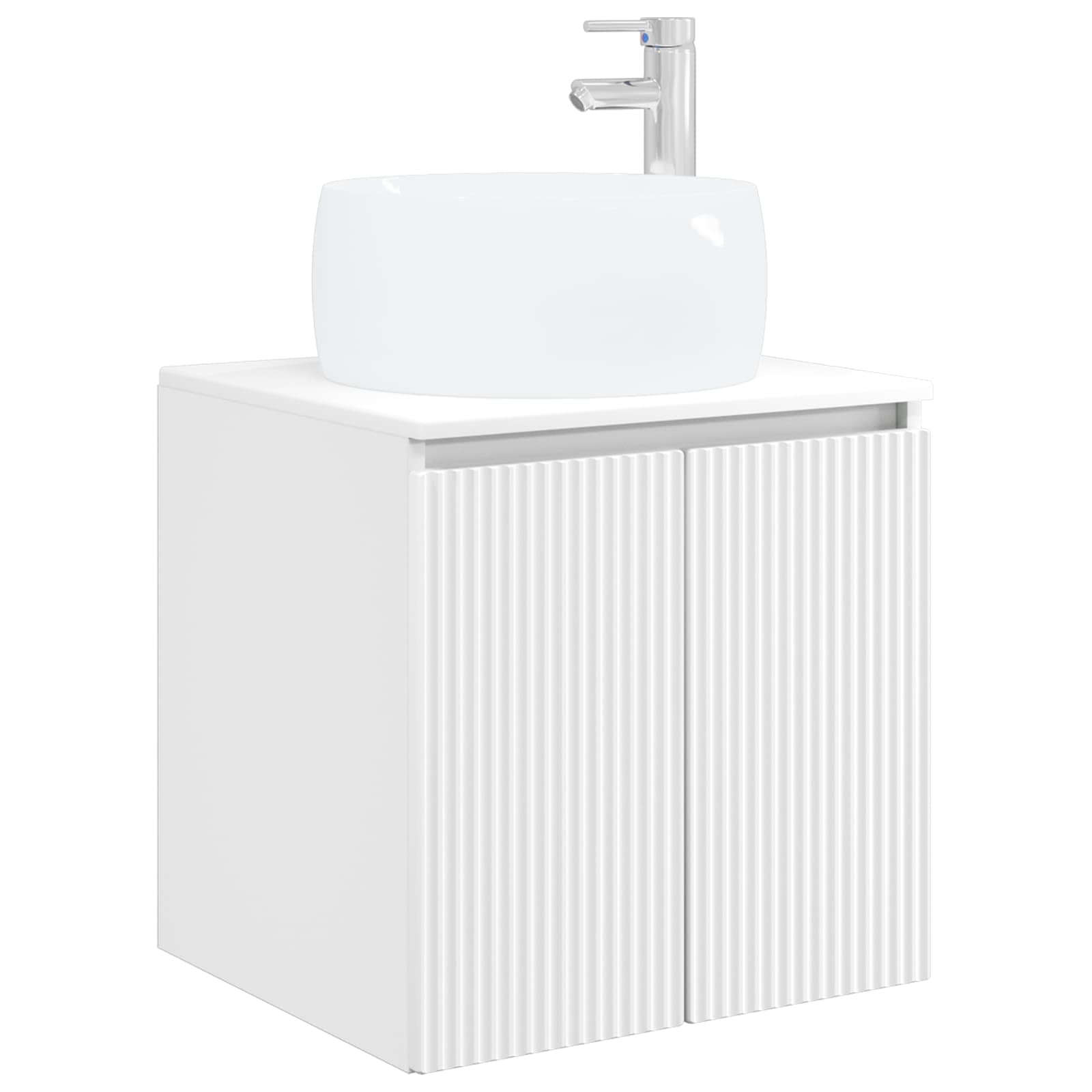 Ensemble d'armoire de salle de bain 3 pc Blanc