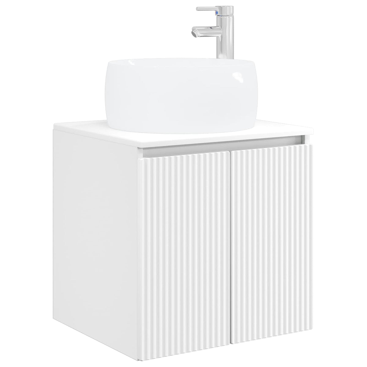 Ensemble d'armoire de salle de bain 3 pc Blanc