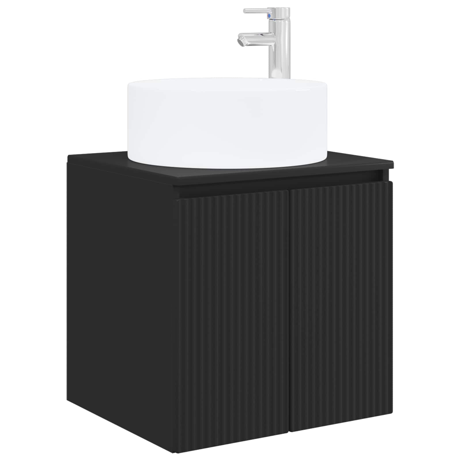 Ensemble d'armoire de salle de bain 3 pc Noir