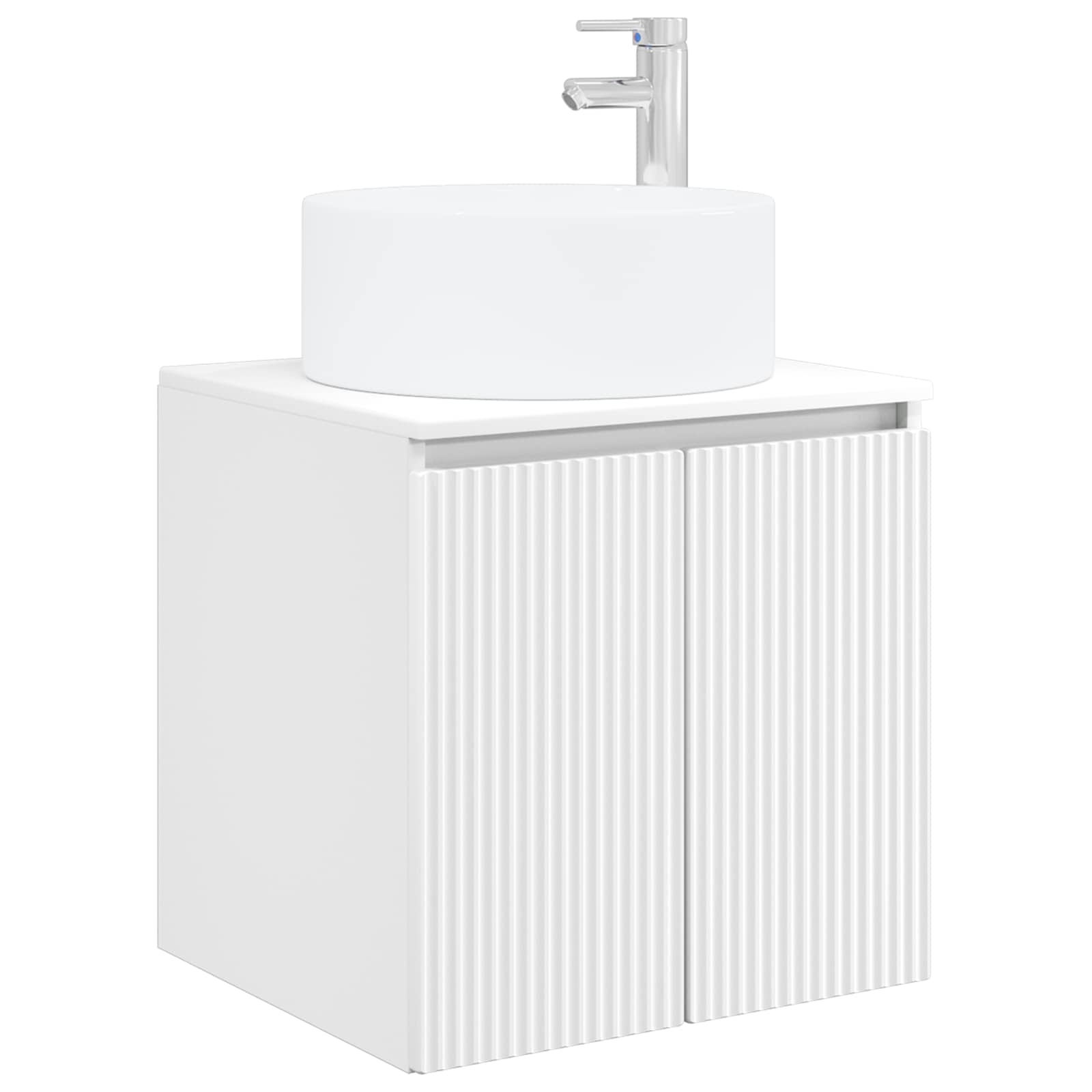 Ensemble d'armoire de salle de bain 3 pc Blanc